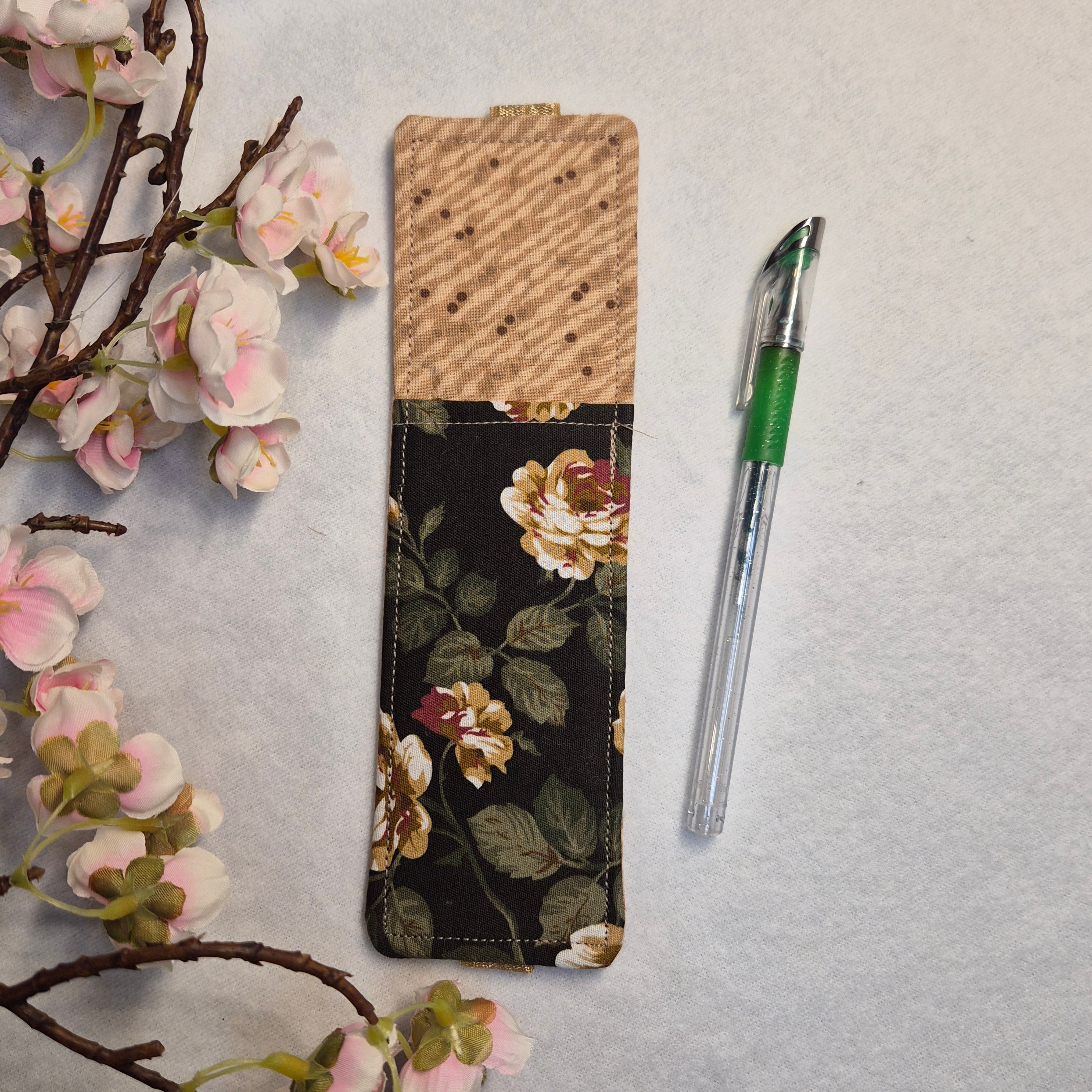 Pen/Bookmark Fabric Holders