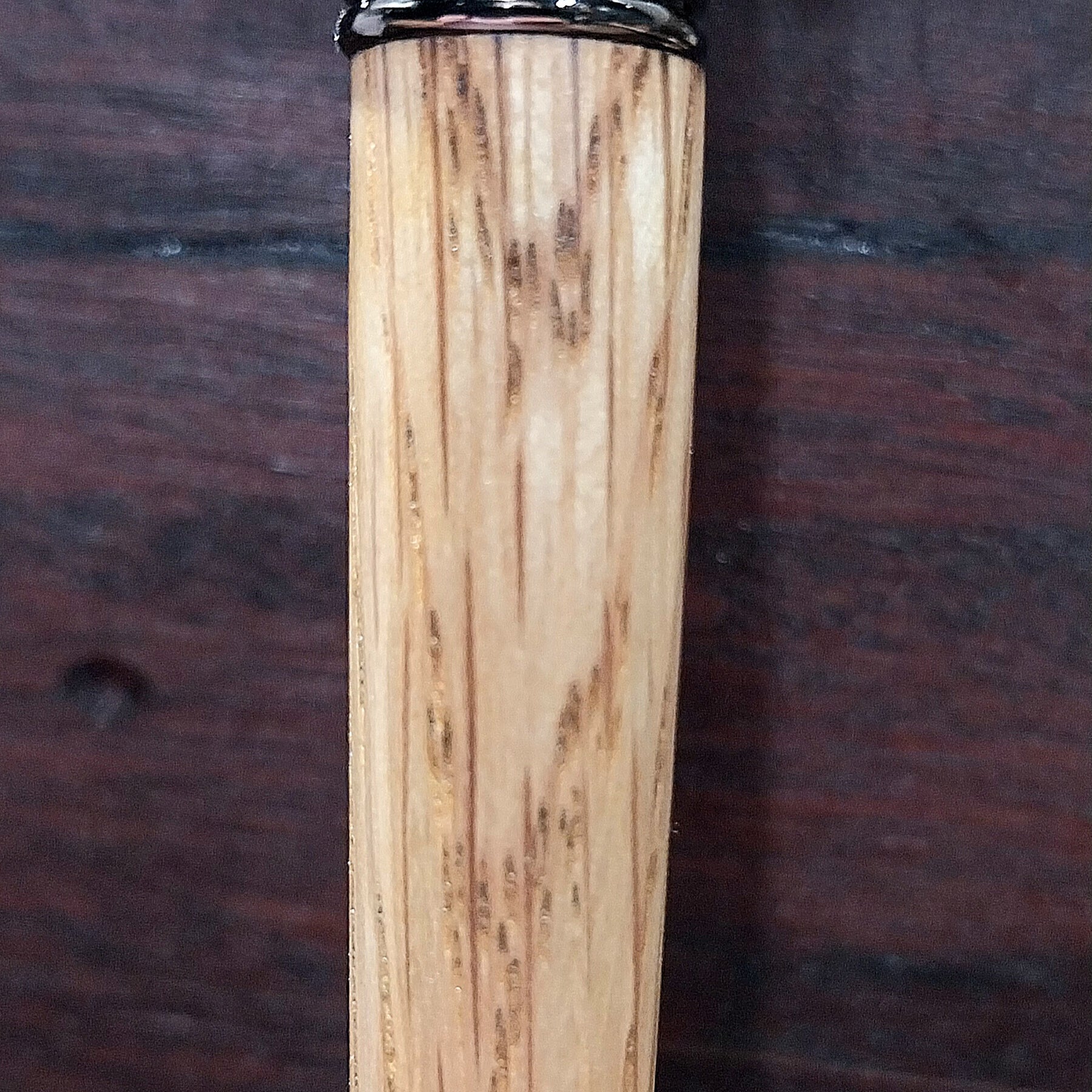 Hand-turned American Oak Streamline Pen