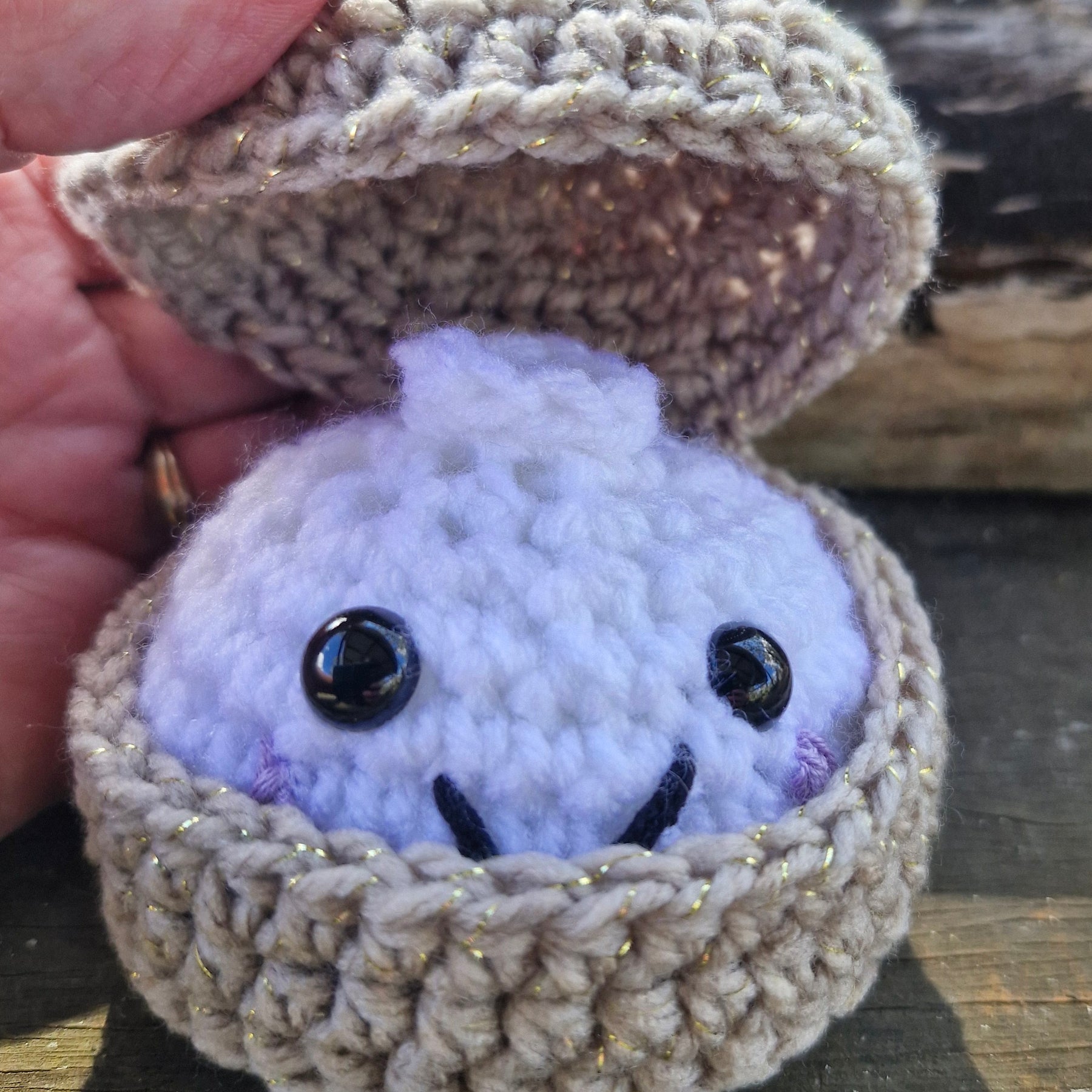 Cute crochet Little Dumplings with Steamer Box