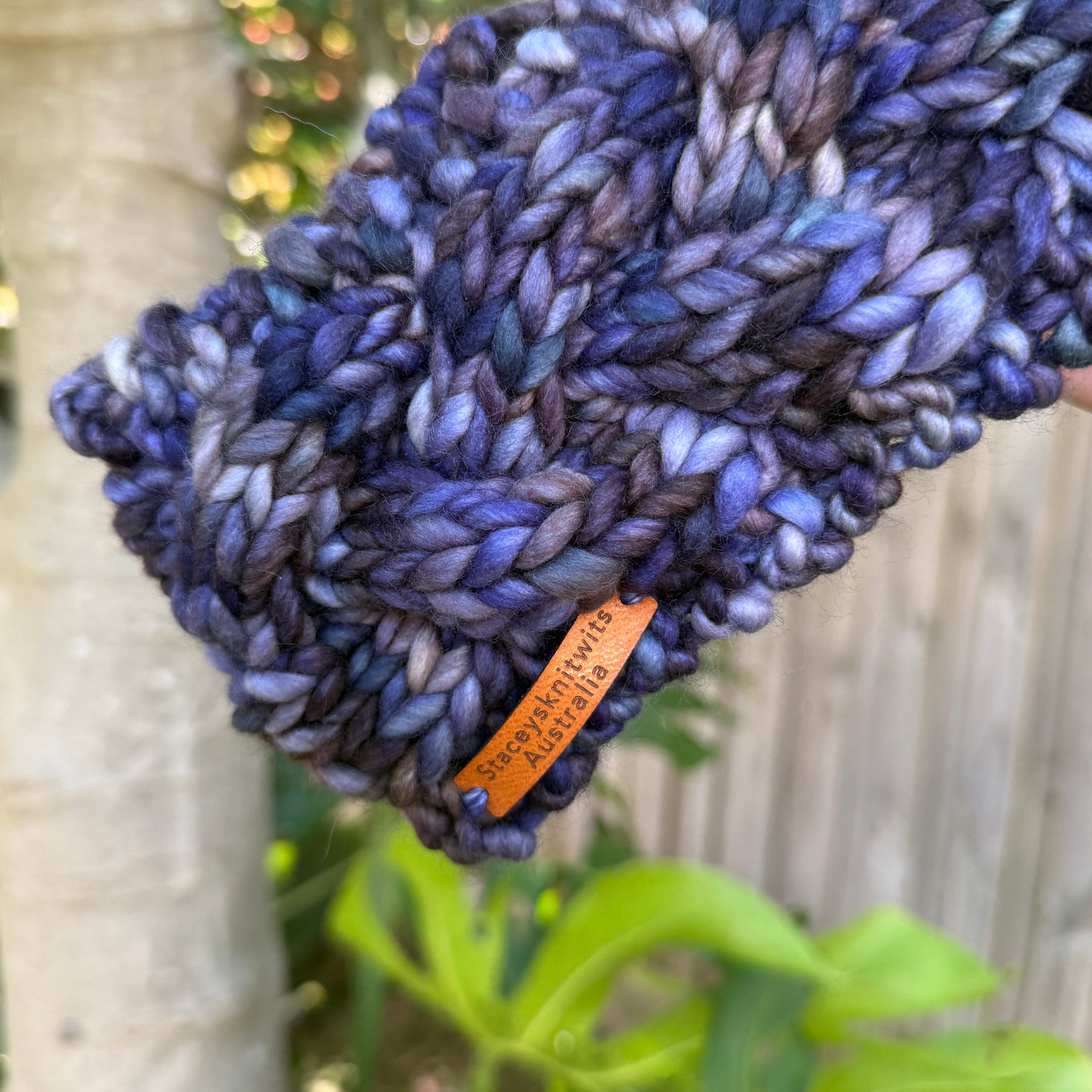 Merino Headband, Stretchy Hand Knitted Earwarmers