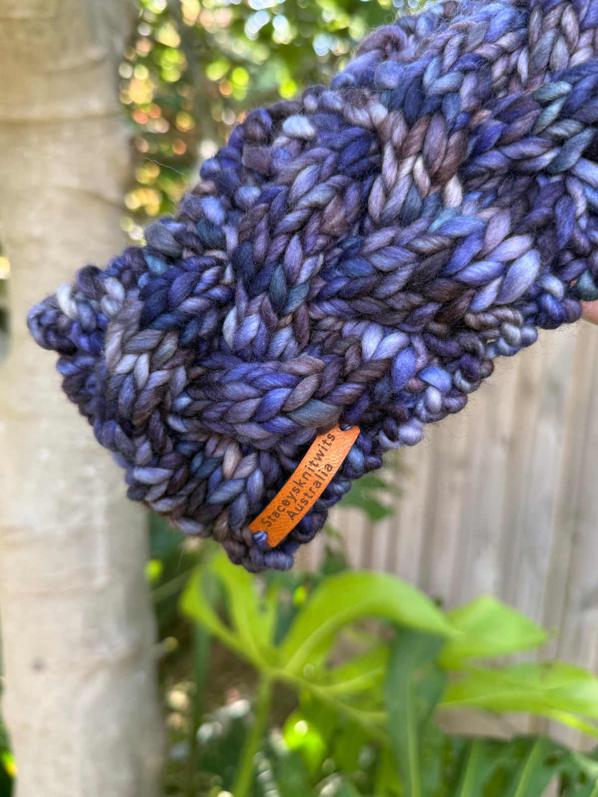 Merino Headband, Stretchy Hand Knitted Earwarmers