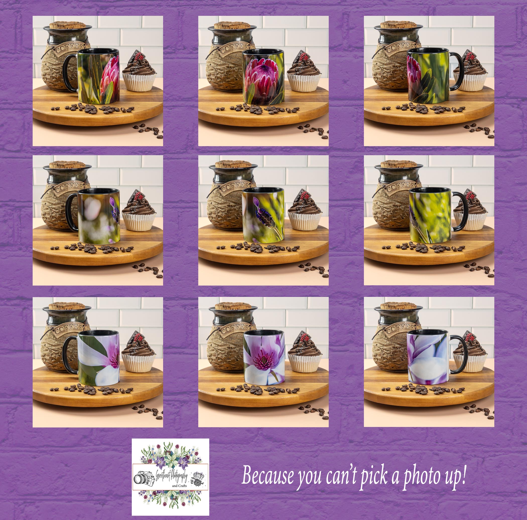 Spring Garden Collection Coffee Mugs