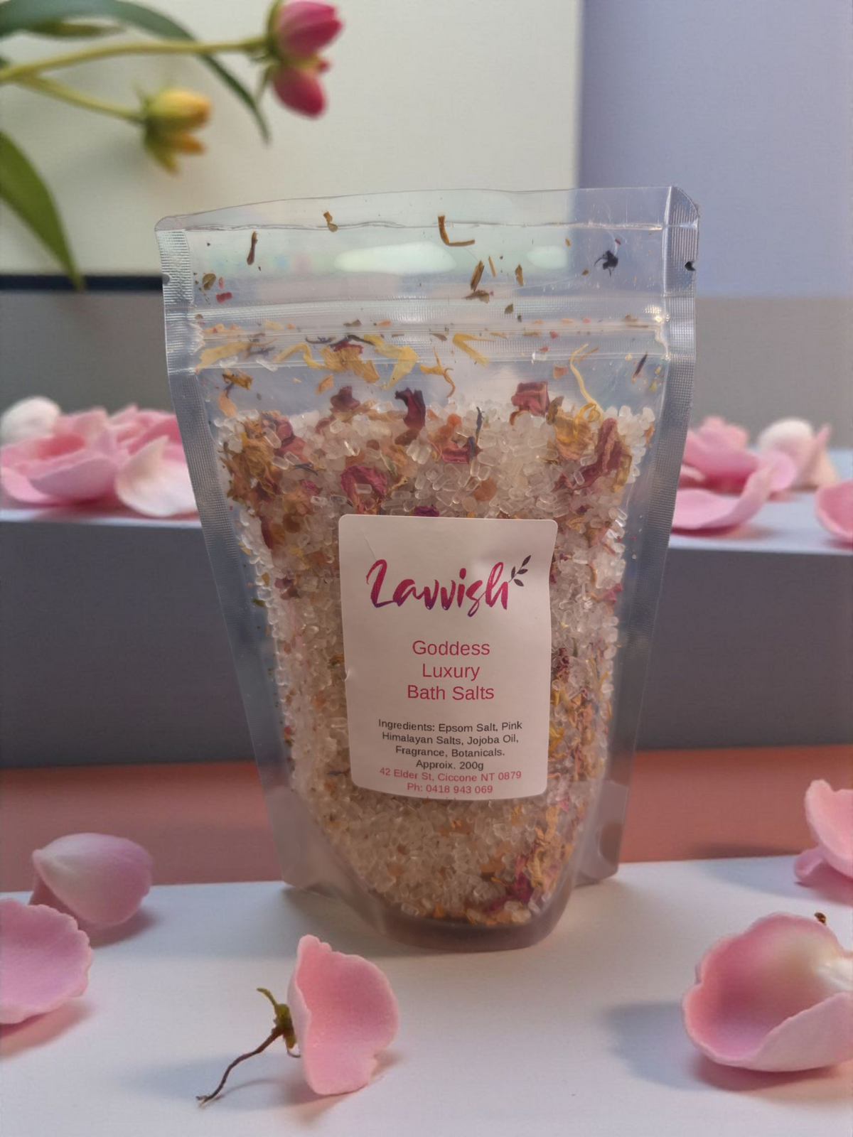 Goddess bath salts