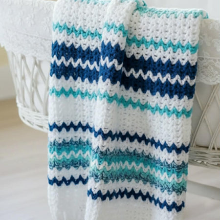 Baby Blanket | Afghan | Teal, Turquoise, Mint & White | Chunky | Newborn | Handmade | Crochet