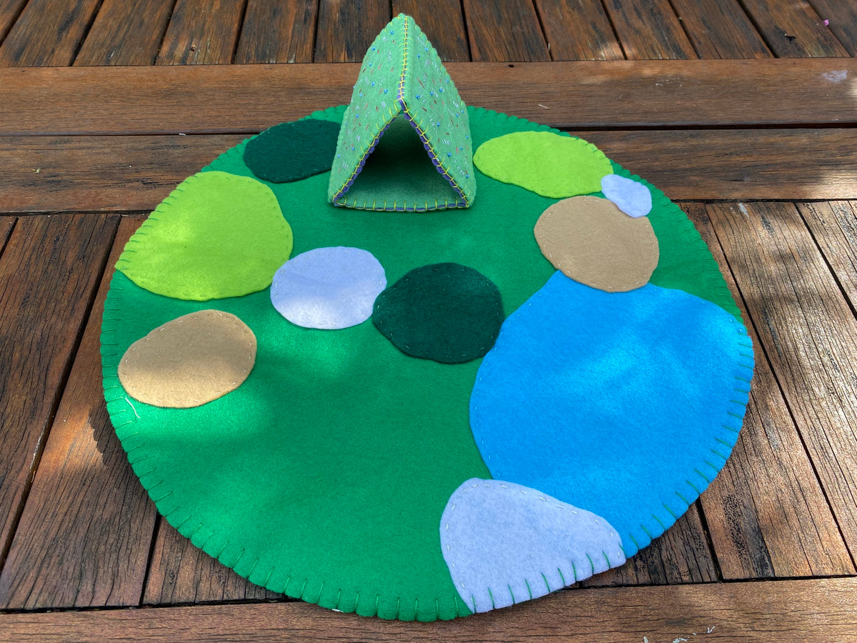 Play Felt Mat Small - Explore the outdoors #2