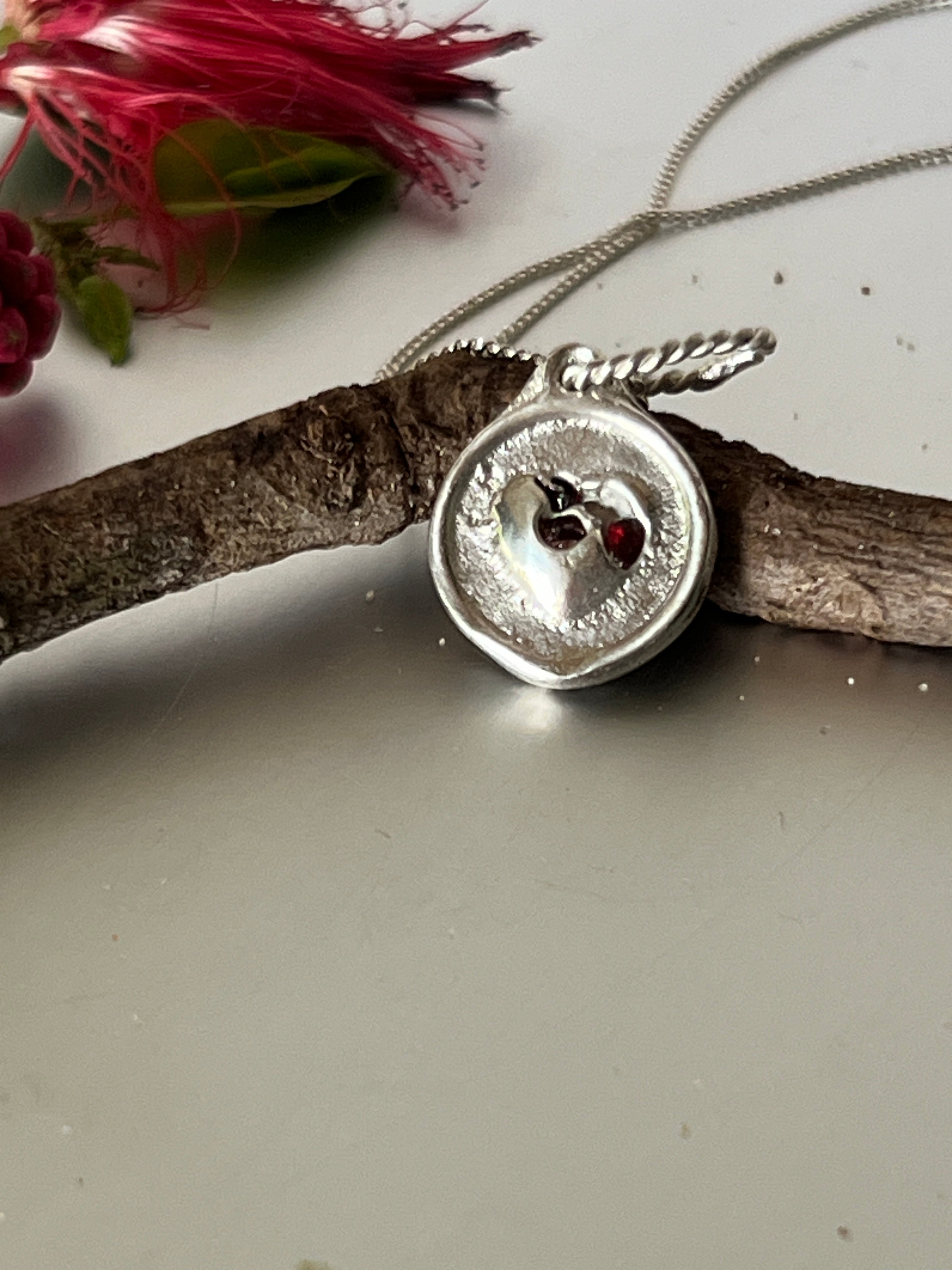 “My Heart” Split-Heart Pendant