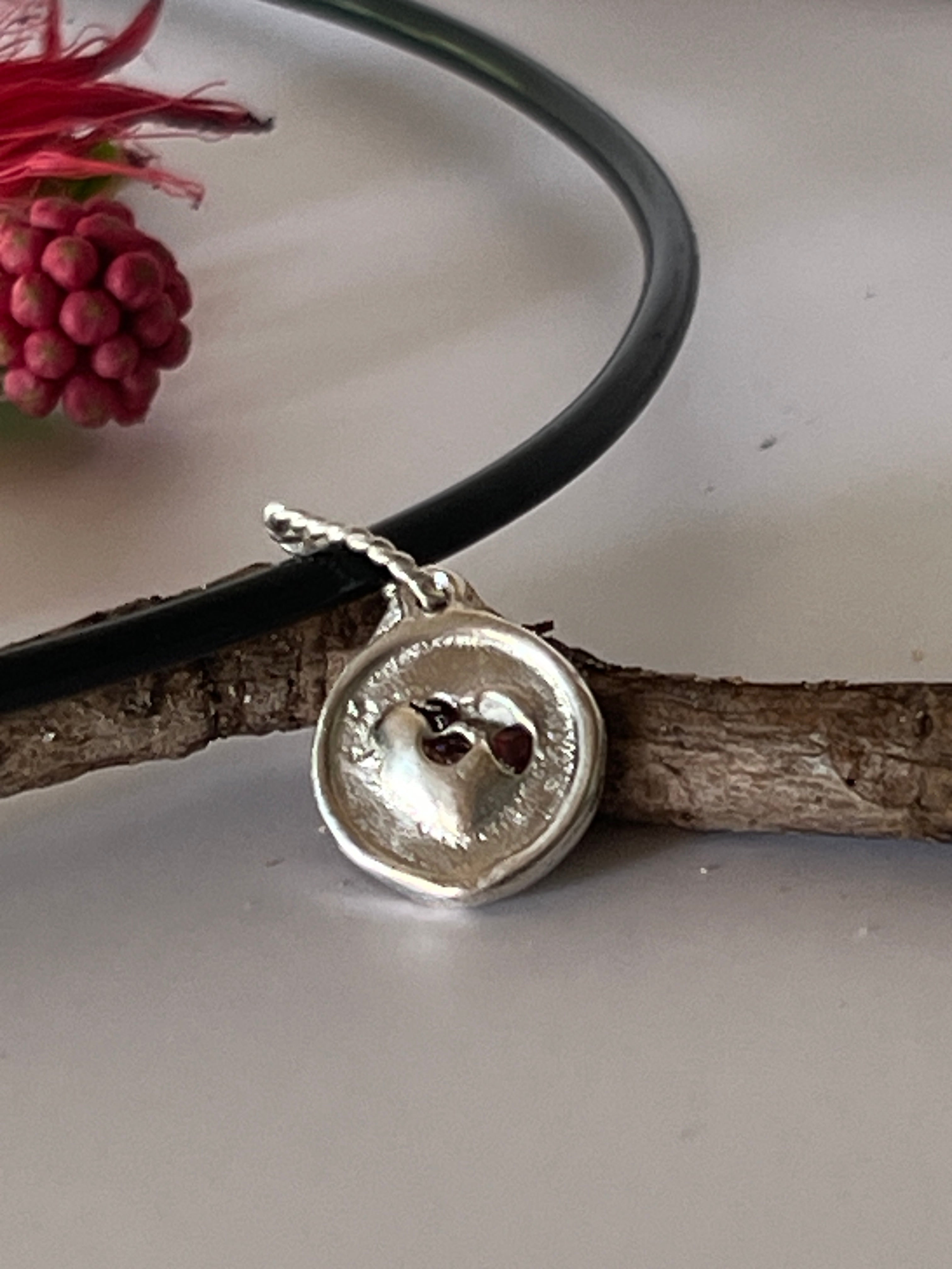 “My Heart” Split-Heart Pendant