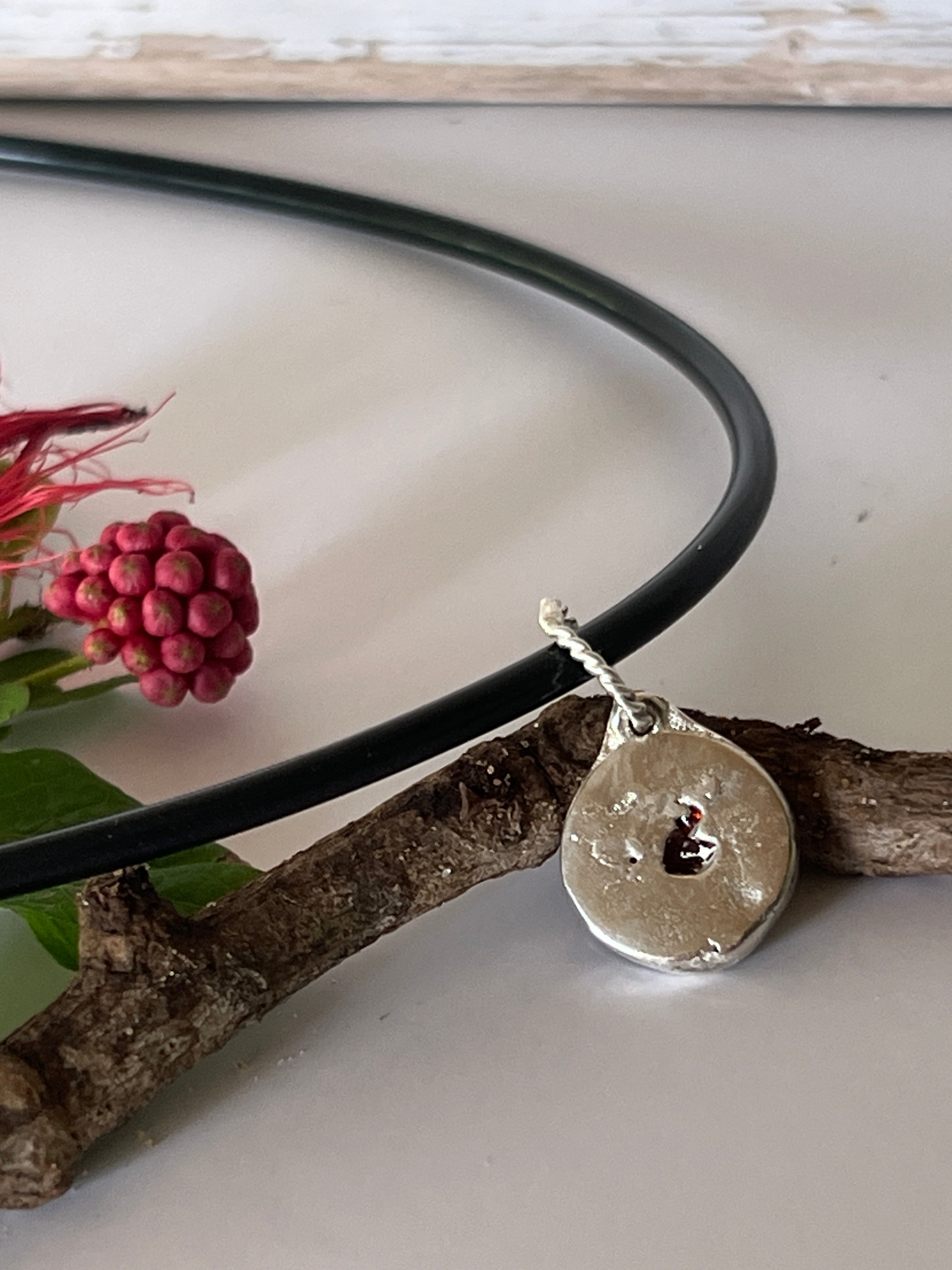 “My Heart” Split-Heart Pendant