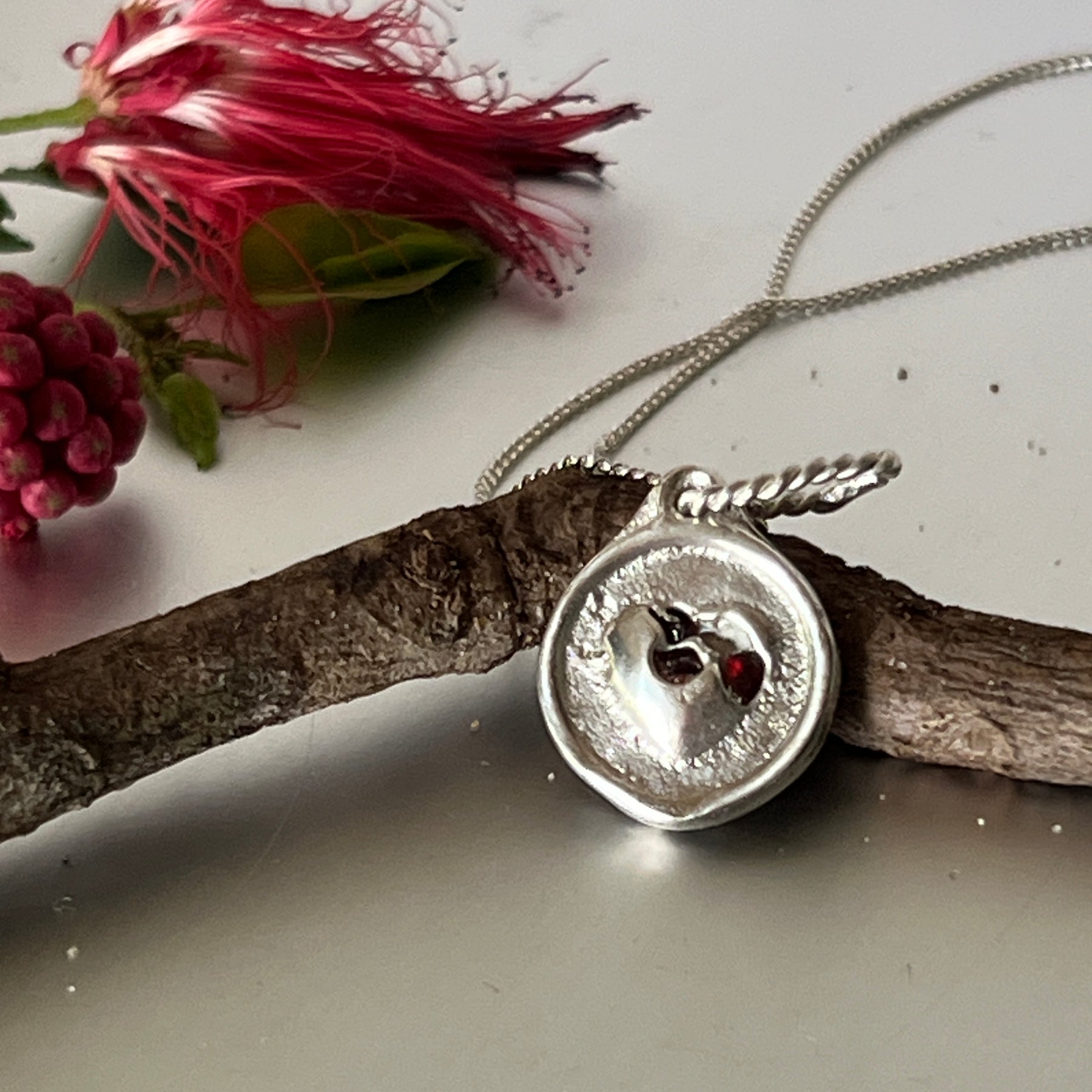 “My Heart” Split-Heart Pendant