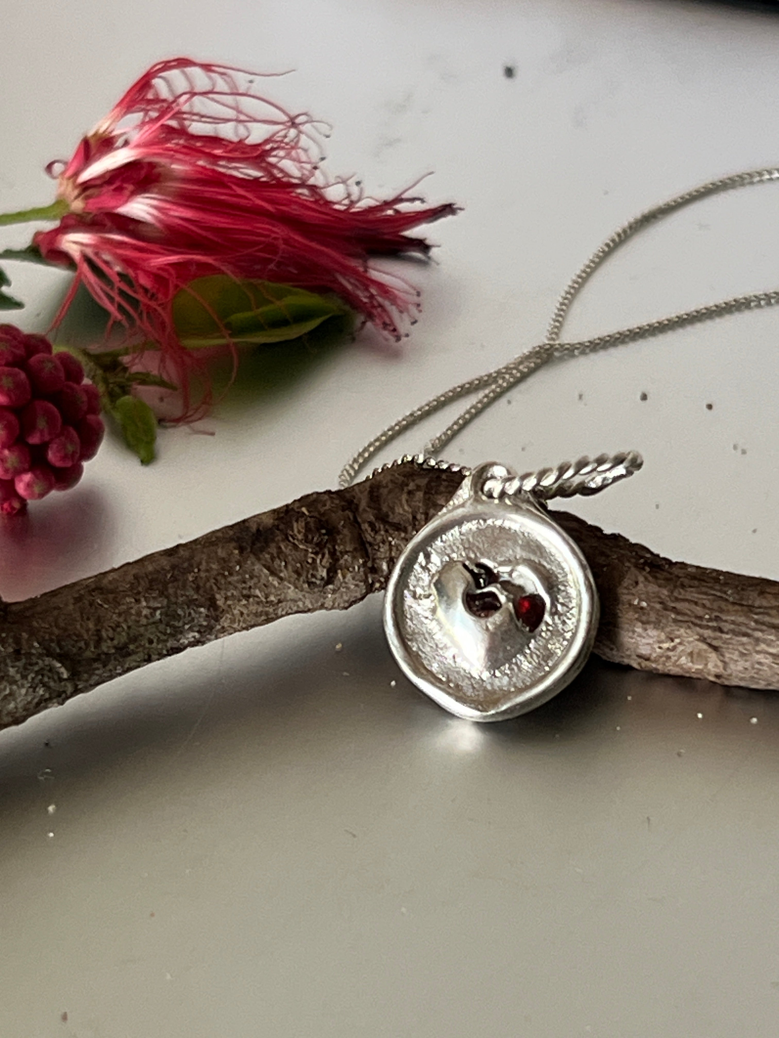 “My Heart” Split-Heart Pendant