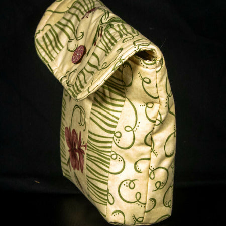 Cream Hibiscus Useful Bag