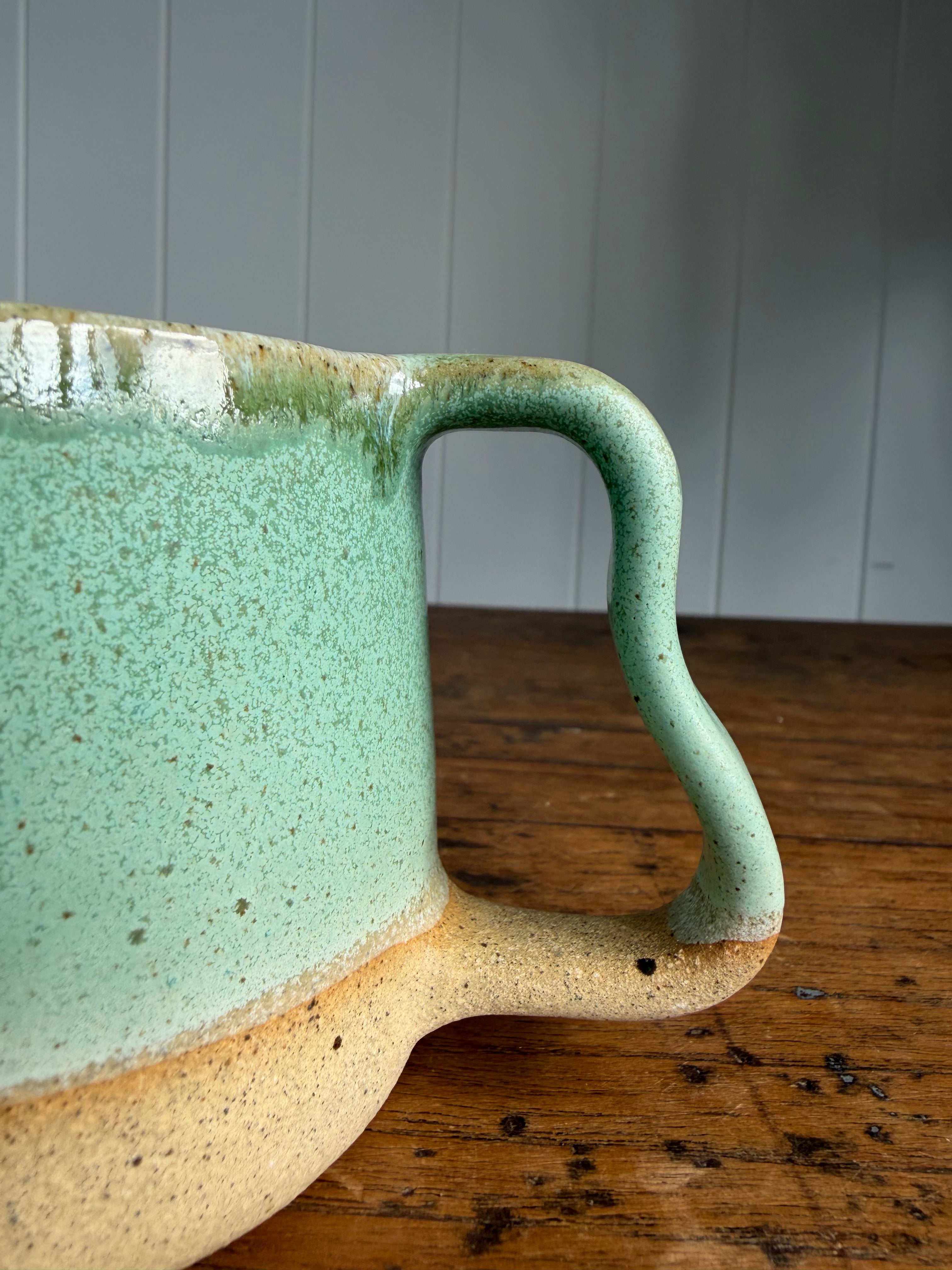 Handmade Ceramic Mug – Sand & Sea Collection