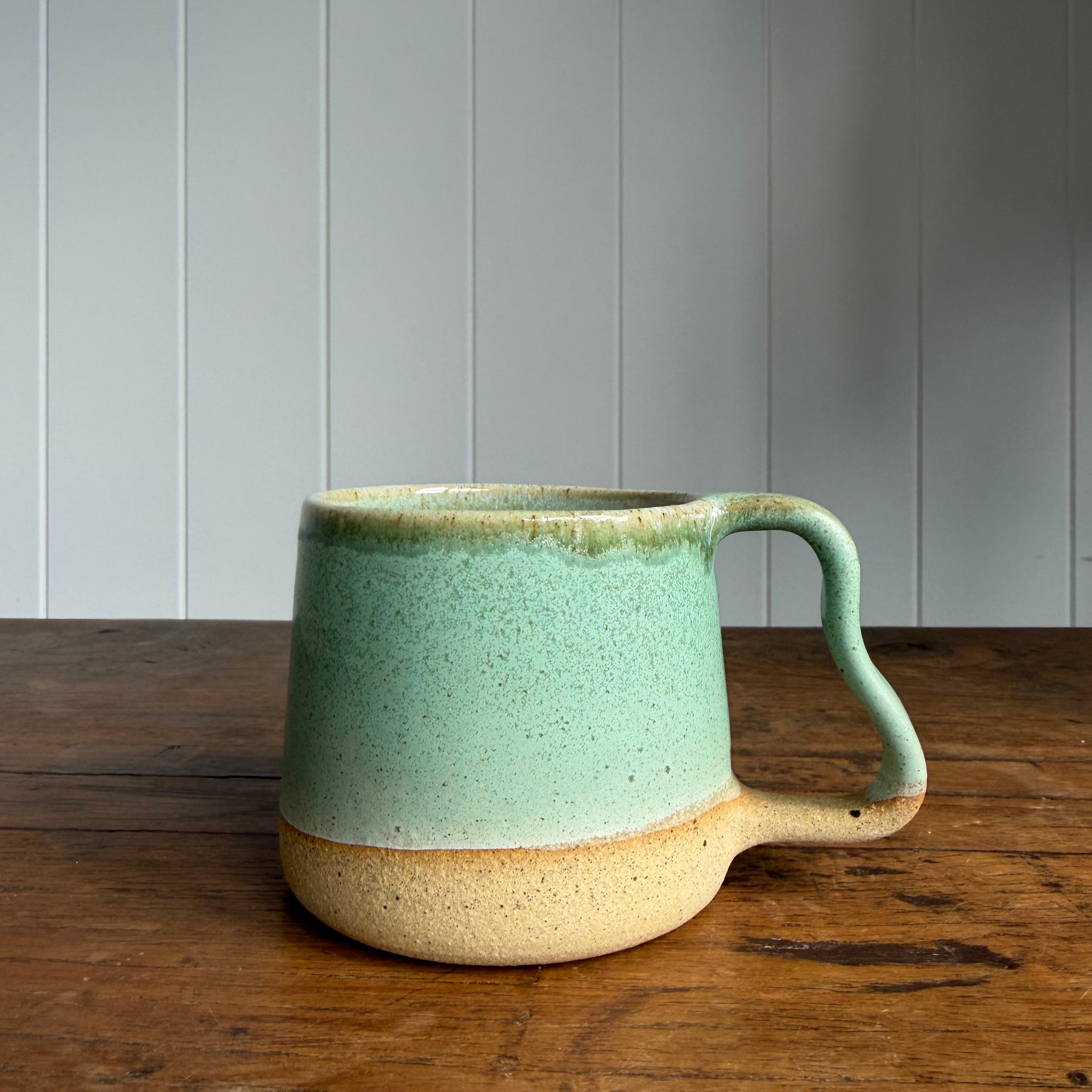 Handmade Ceramic Mug – Sand & Sea Collection