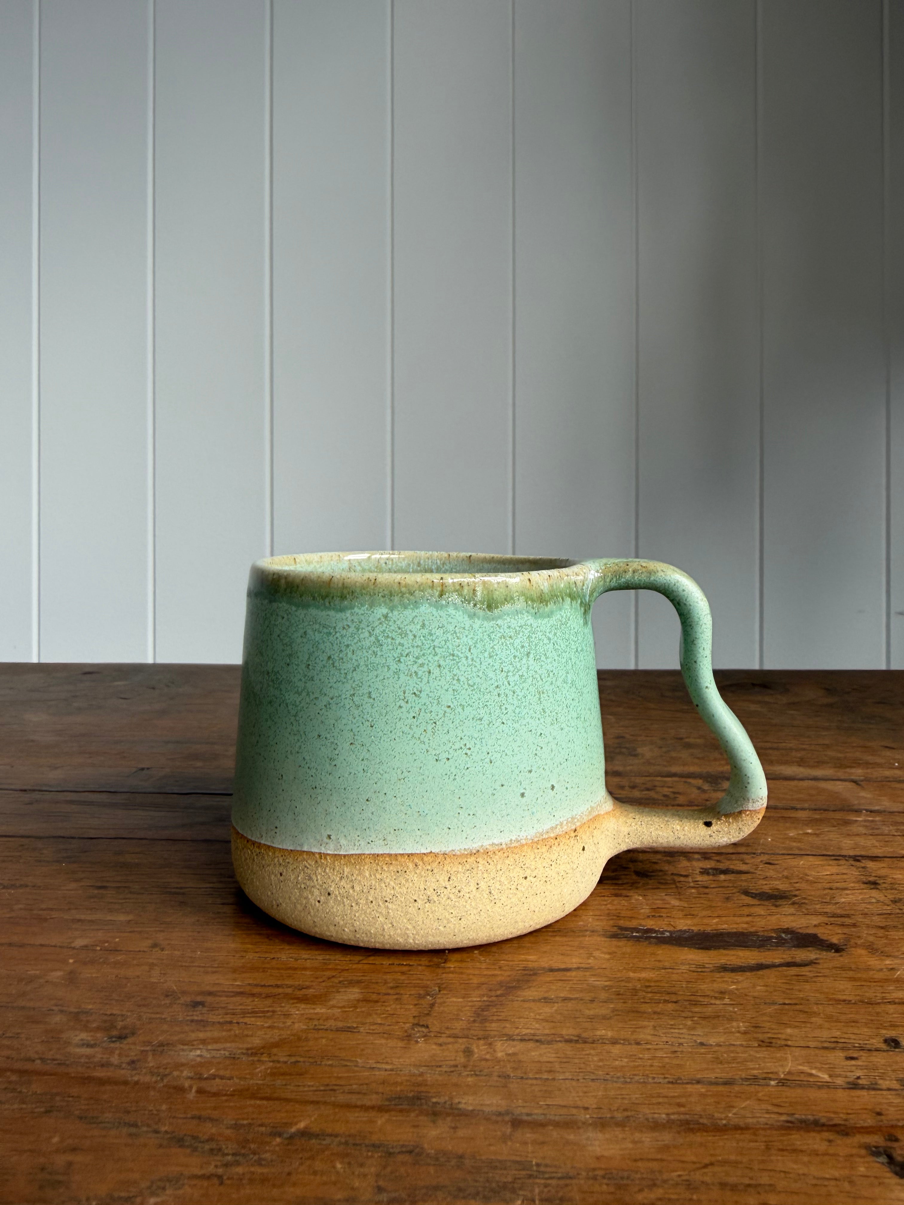 Handmade Ceramic Mug – Sand & Sea Collection