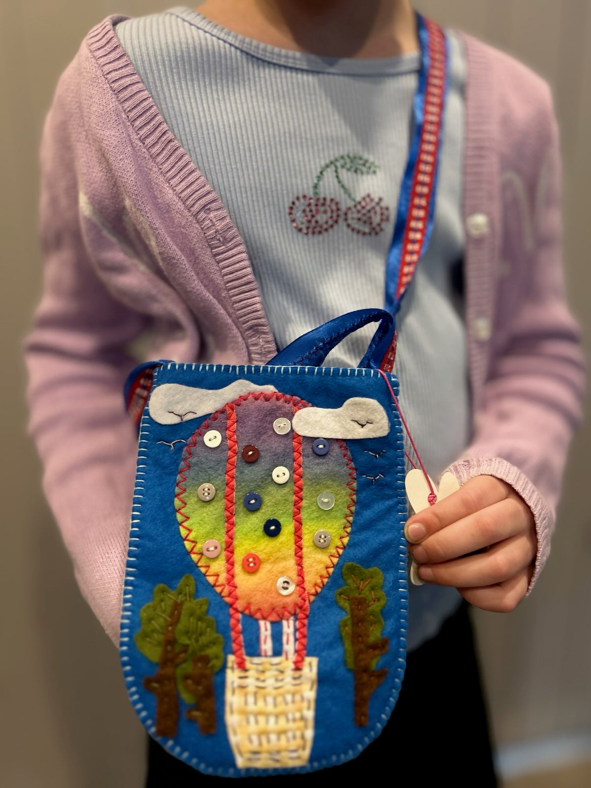 Children’s Pocket and Treasure Bags Over the Shoulder