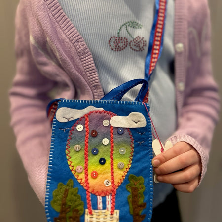 Children’s Pocket and Treasure Bags Over the Shoulder