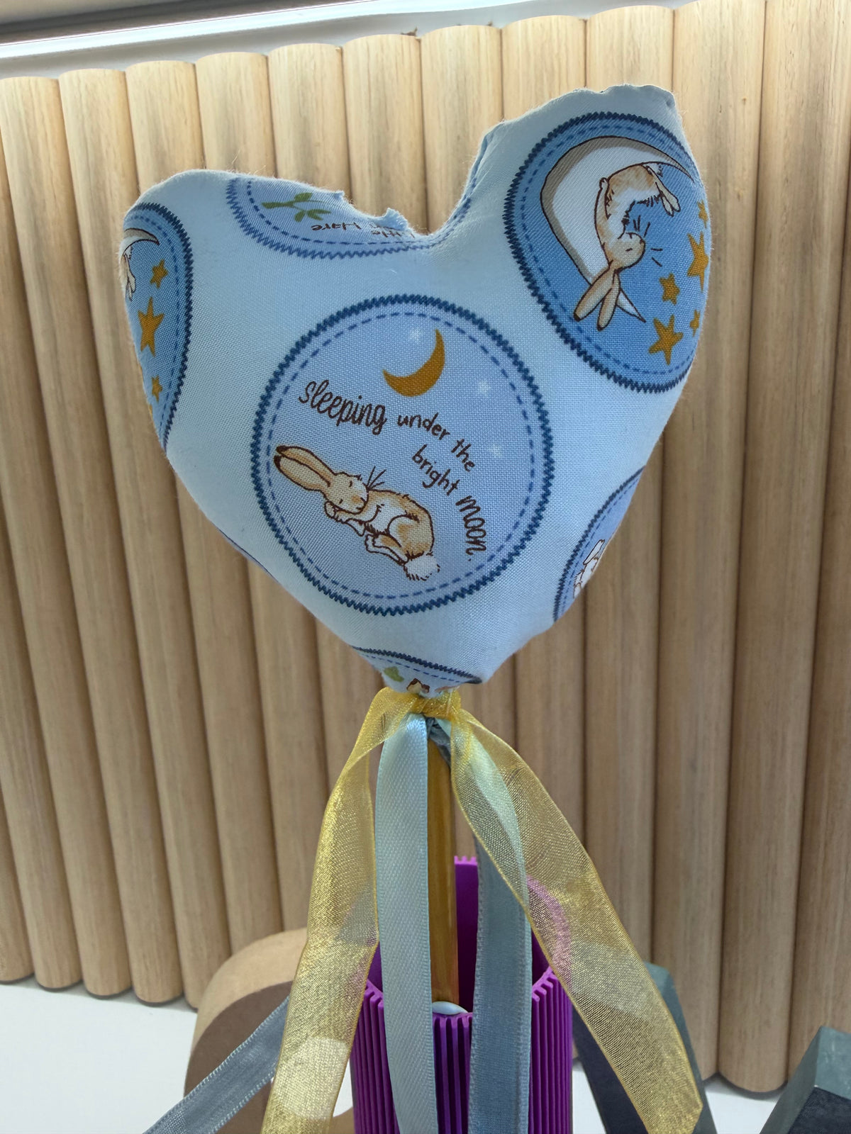 Baby boy keepsake gift, baby wand