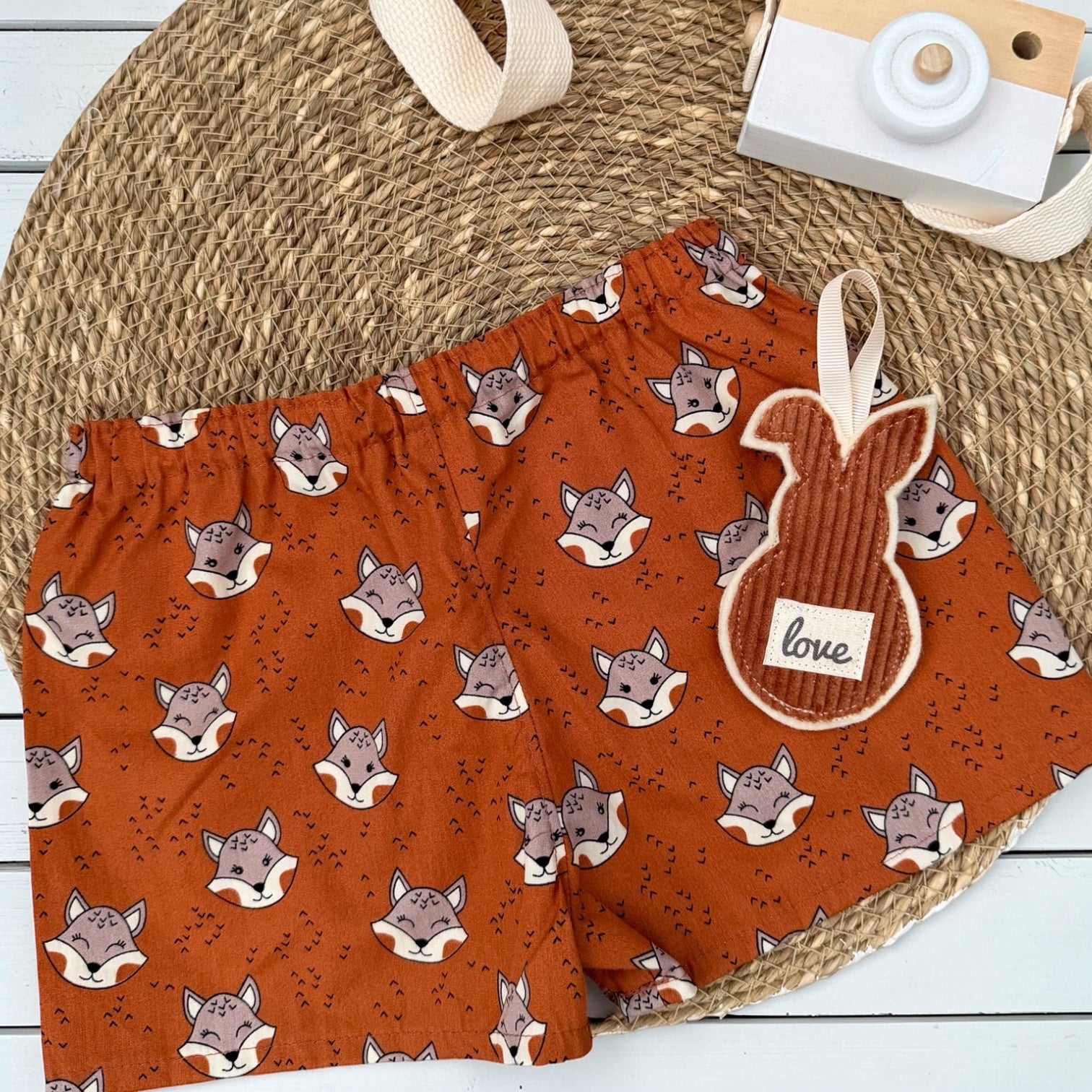 Cotton Shorts - Foxes - Baby Pants