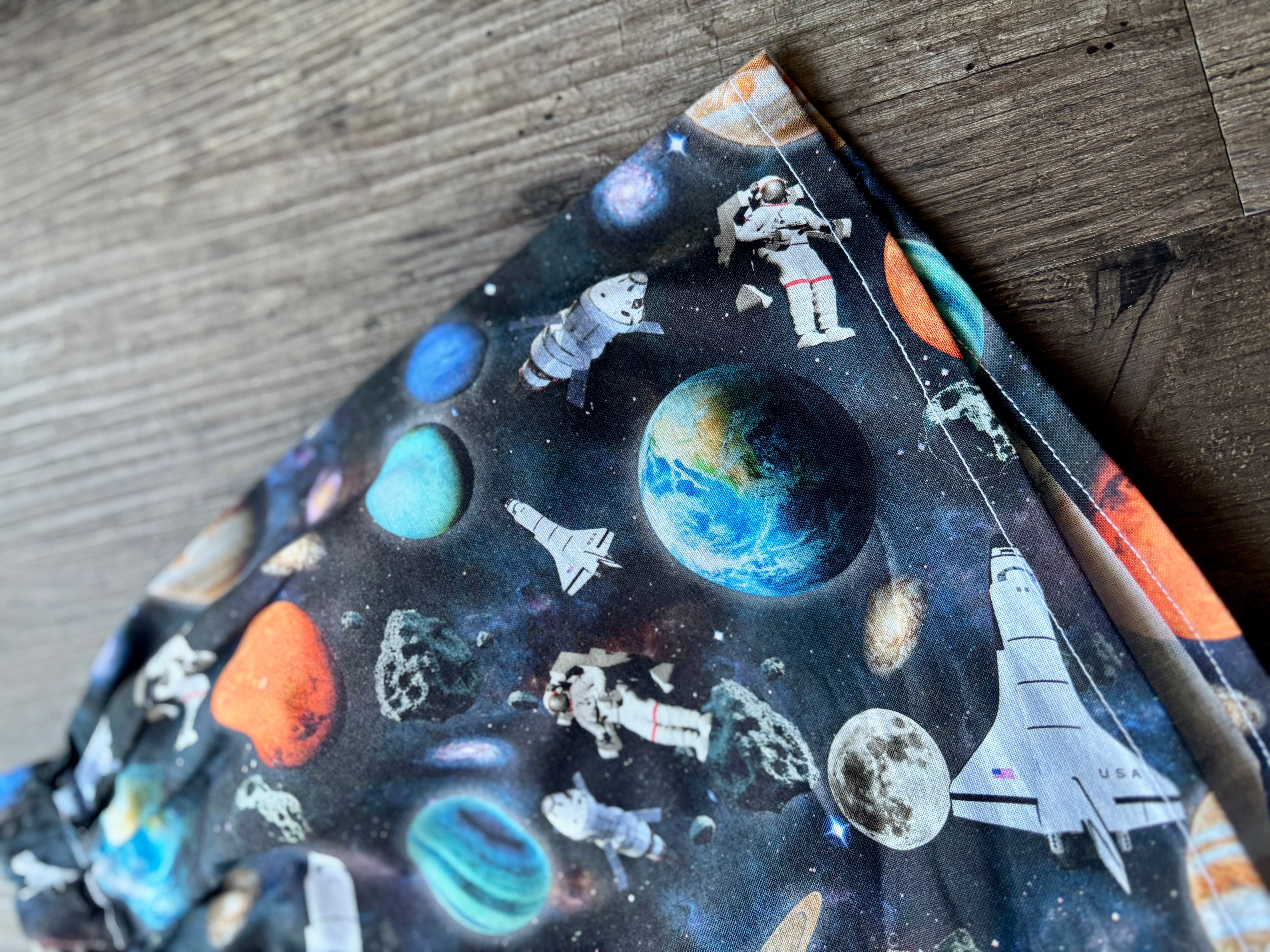 Kids’ Shorts – Size 4 (Space Theme)