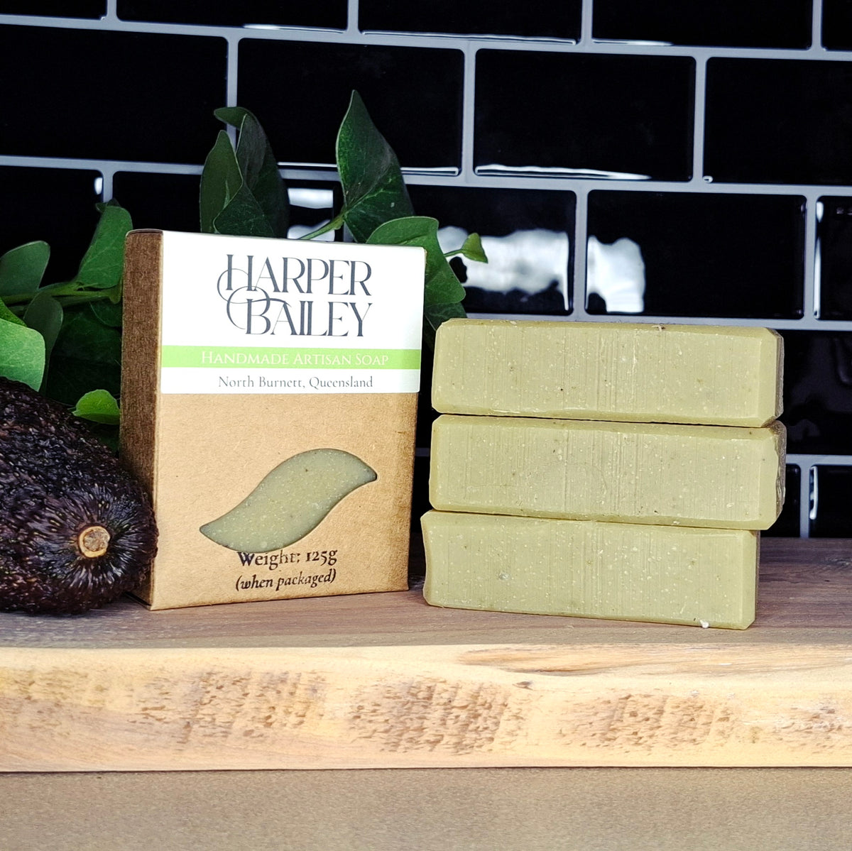 Holy Guacamole - Avocado, mint handmade soap