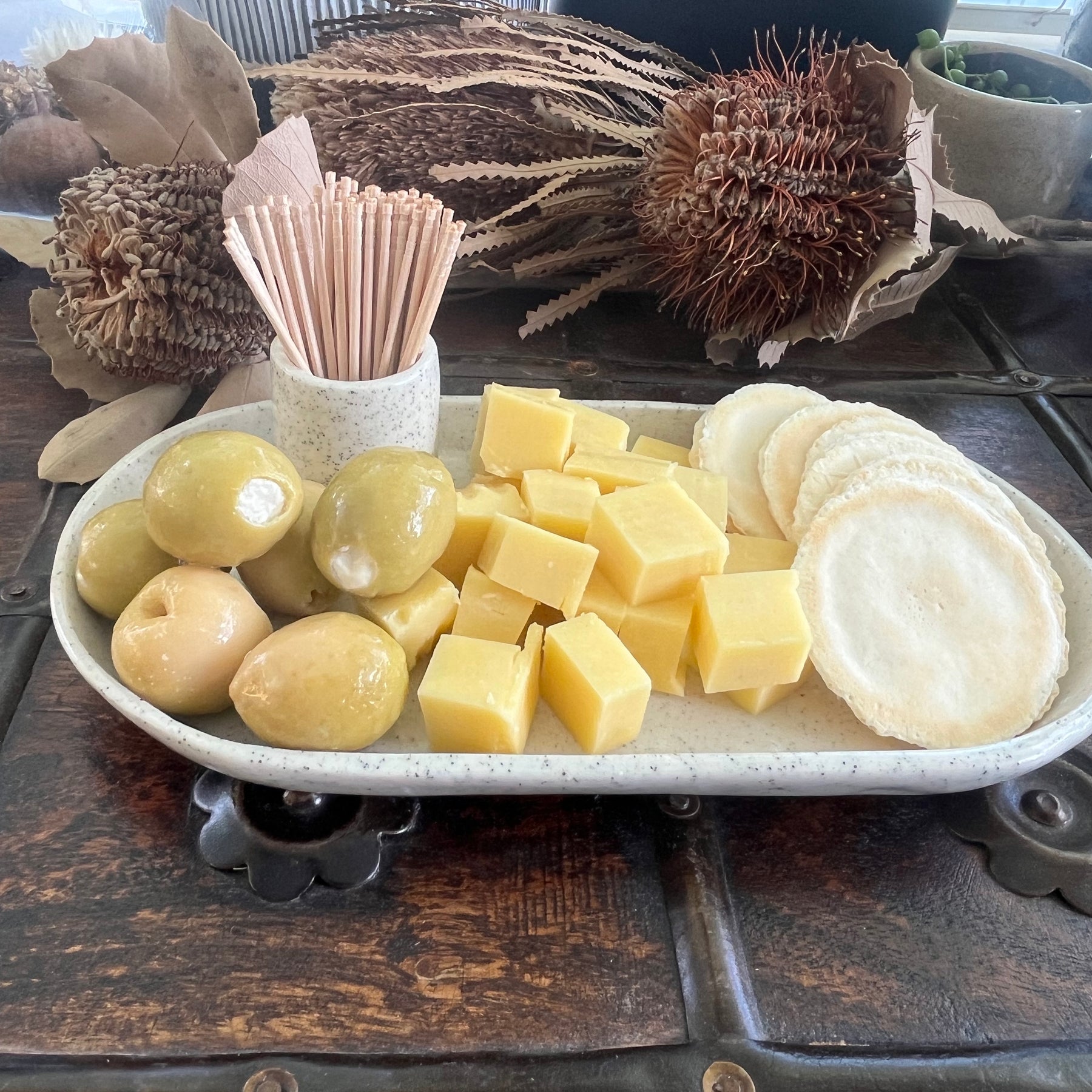 Three-Piece Ceramic Serving Set