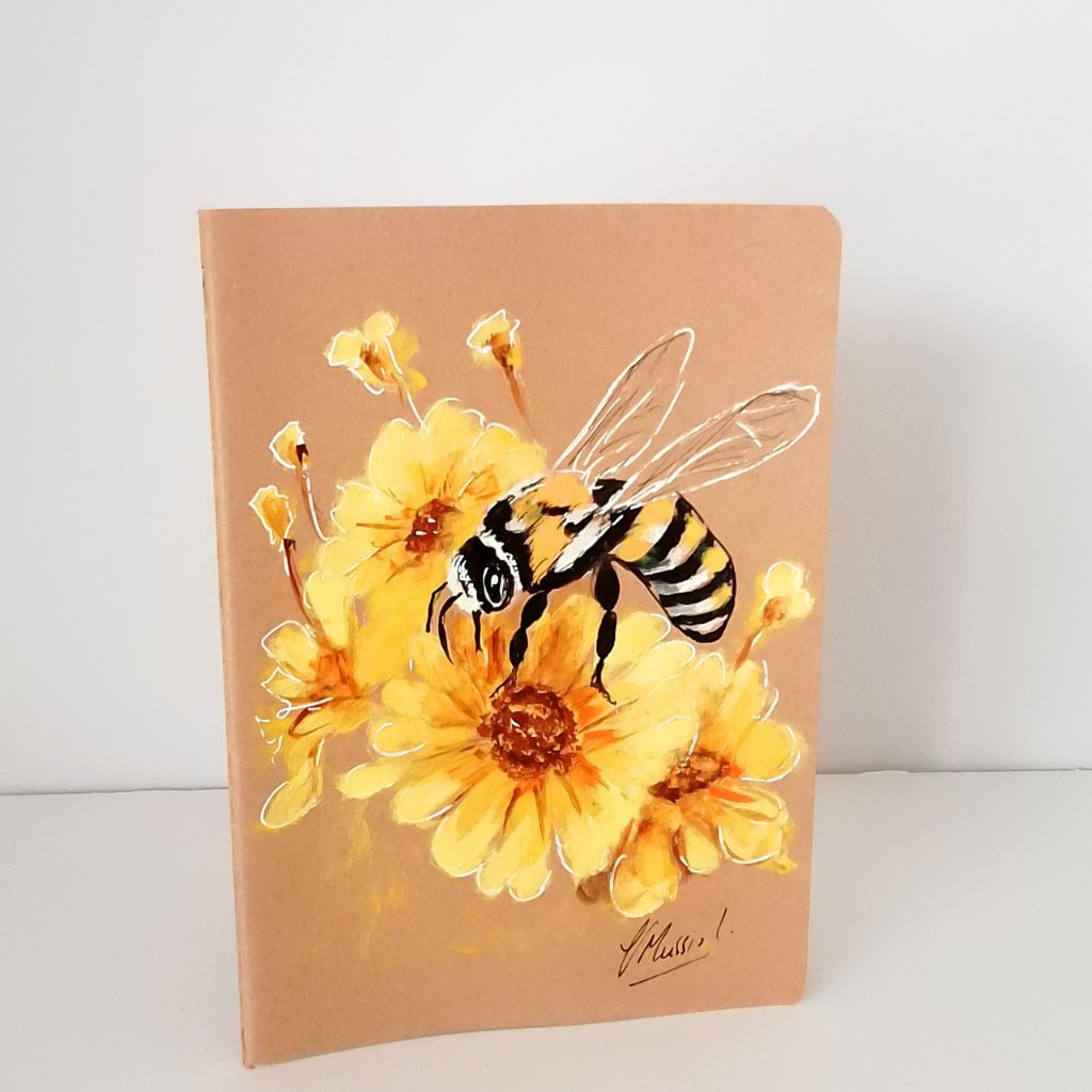 Notebooks Cotton Bound Lined A5 featuring birds and animals