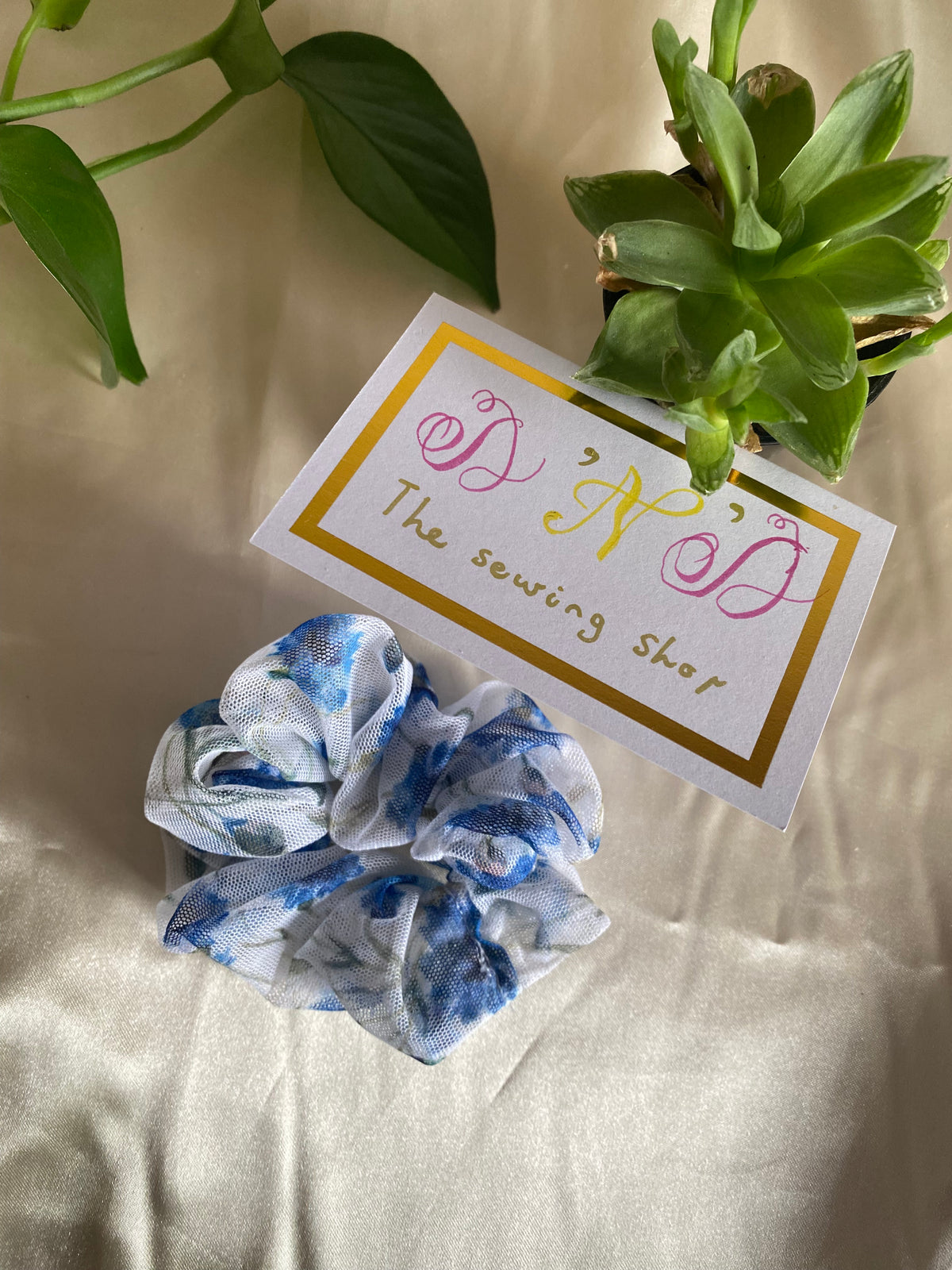 Spring Special Floral Fabric Scrunchies