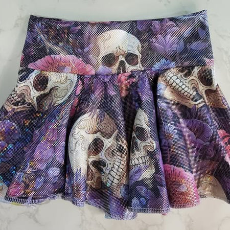 Halloween Skull Skirt Size 3/4y