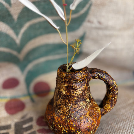 Classic antique stone looking vase