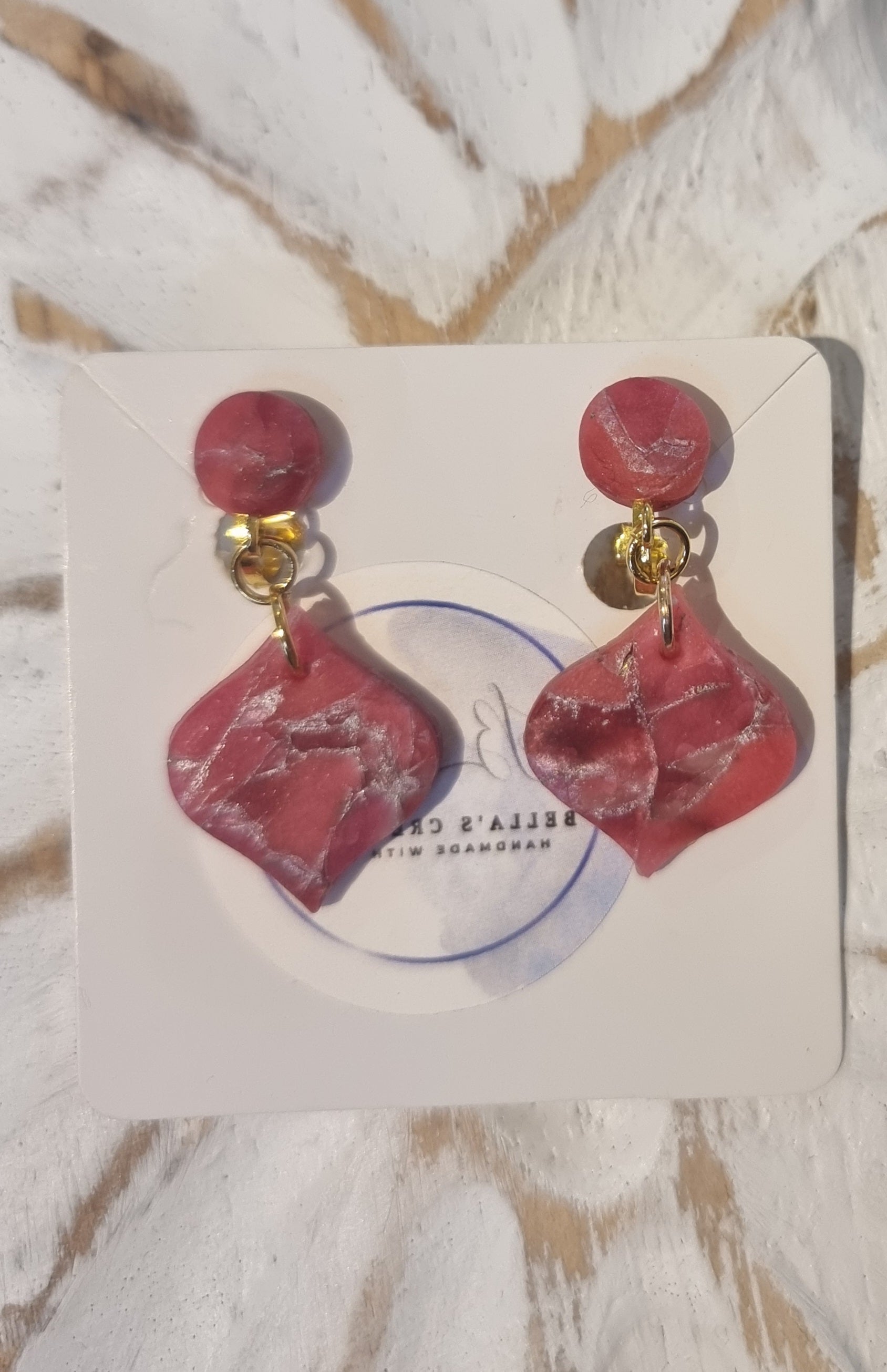 Ruby Radiance Clip-Ons