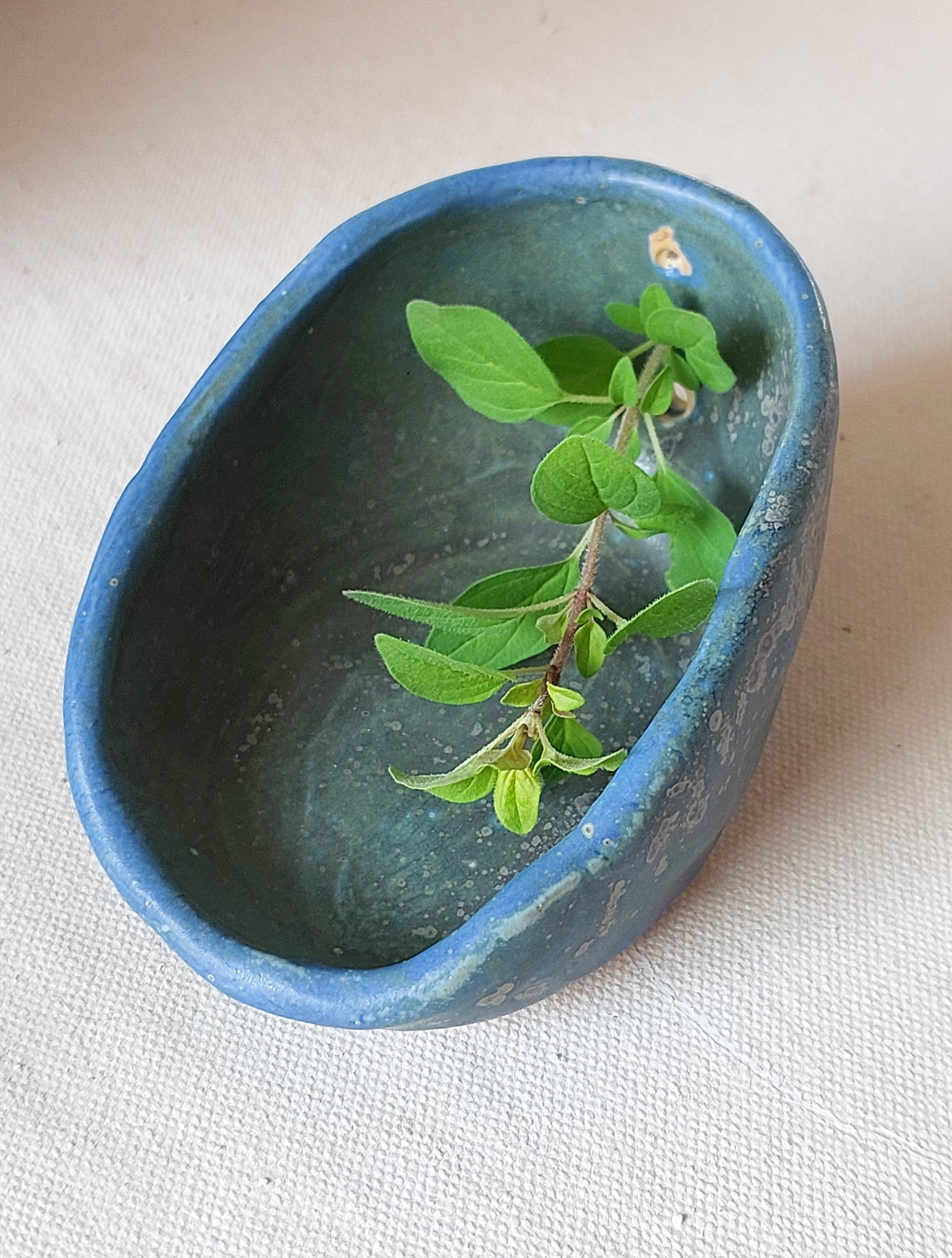 Herb stripper | White Ceramic Herb Stripper with 3 Holes