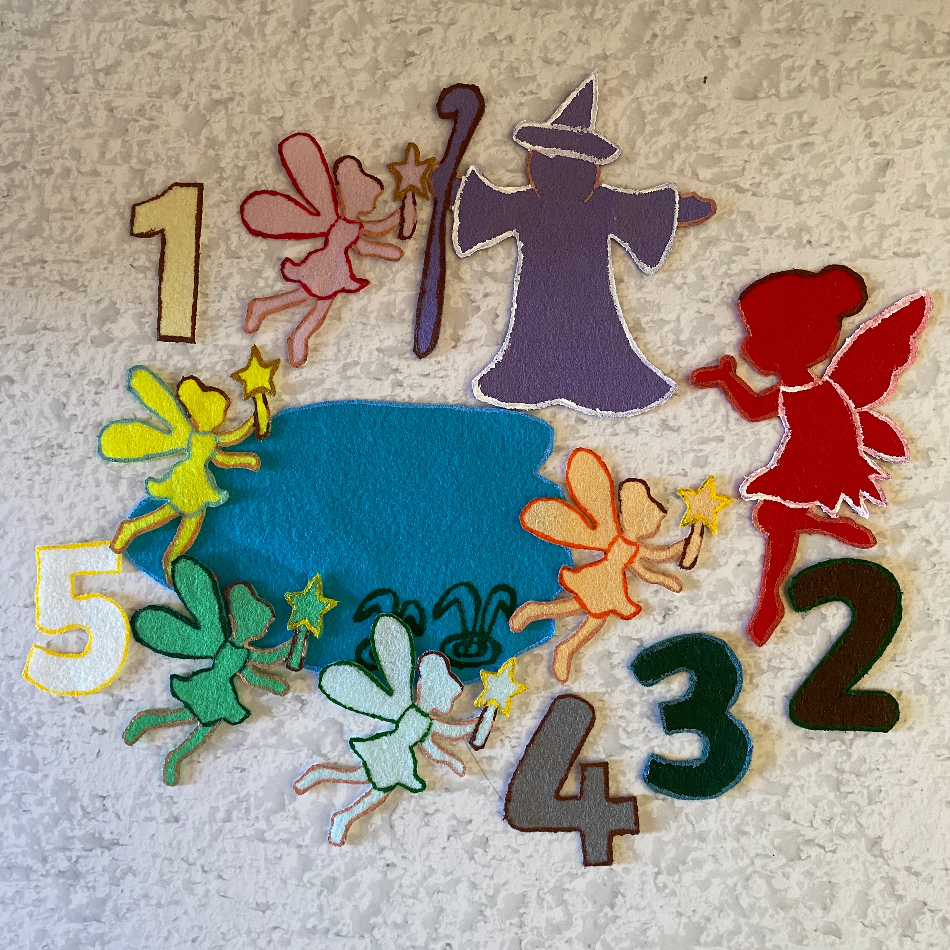 Counting Rhyme Felt Sets