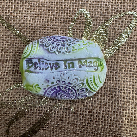 Mindfulness Stone - Believe in Magic