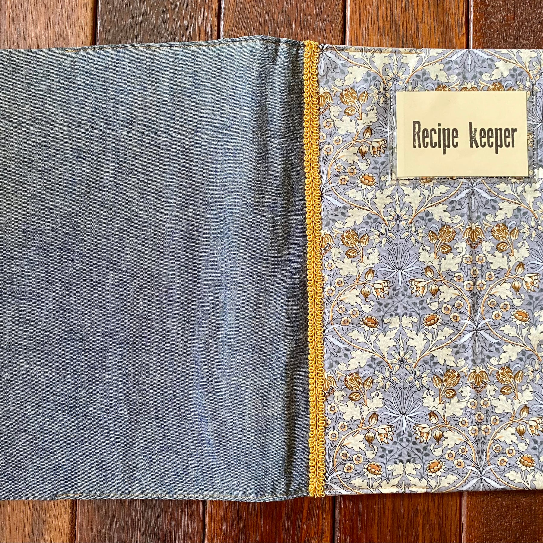Recipe Keeper - A4 Display Folder Blues