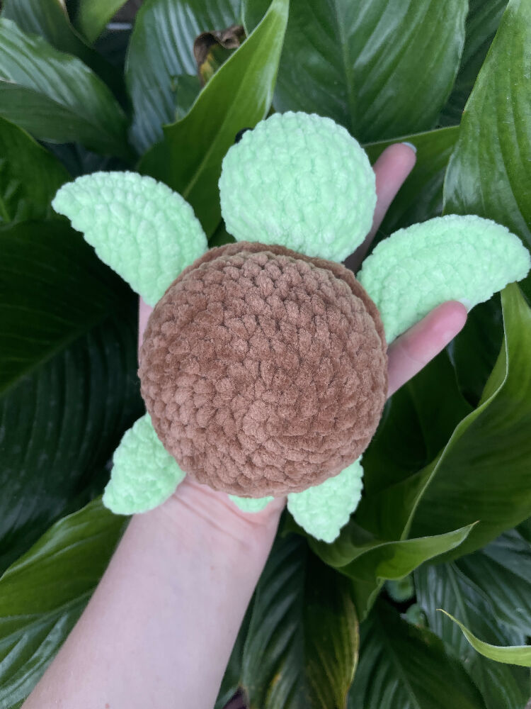 Turtle - Cute Crocheted Soft and Fluffy Amigurumi Plushie