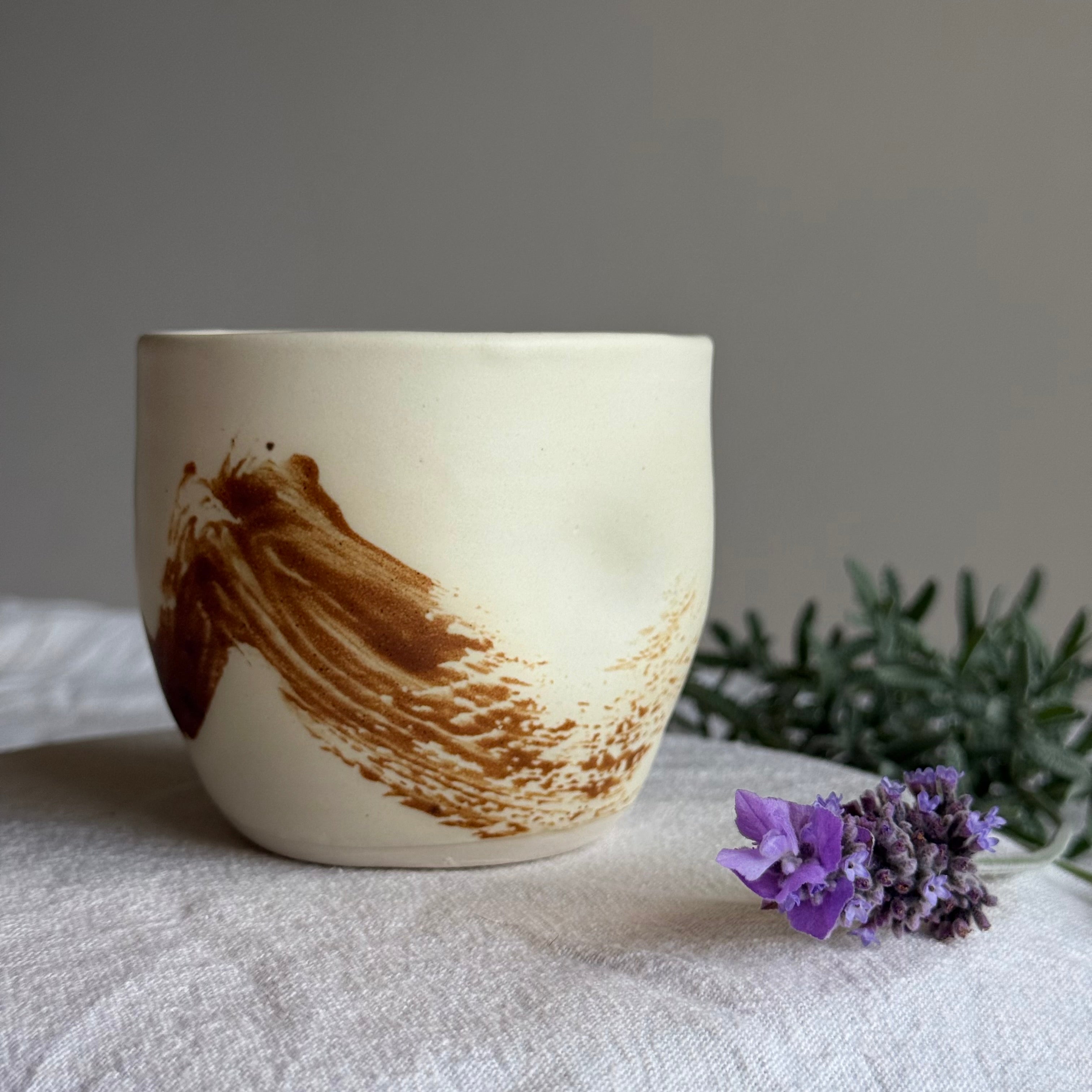 Stillness - Handmade Ceramic Wabi Sabi Tumbler - 250 ml