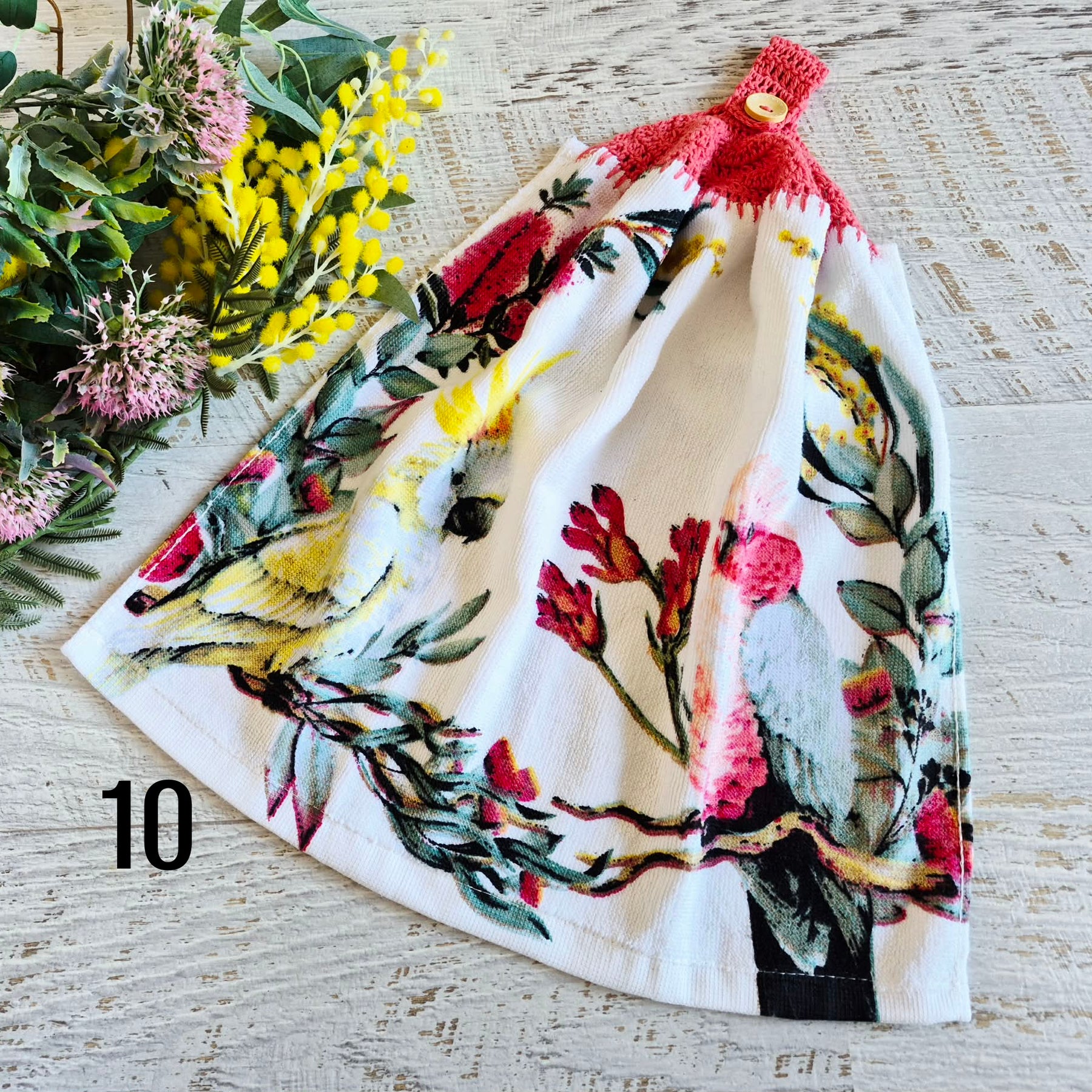 Kitchen Hand Towel | Hanging | Cotton | SINGLE LAYER | 9 Styles - 10-18