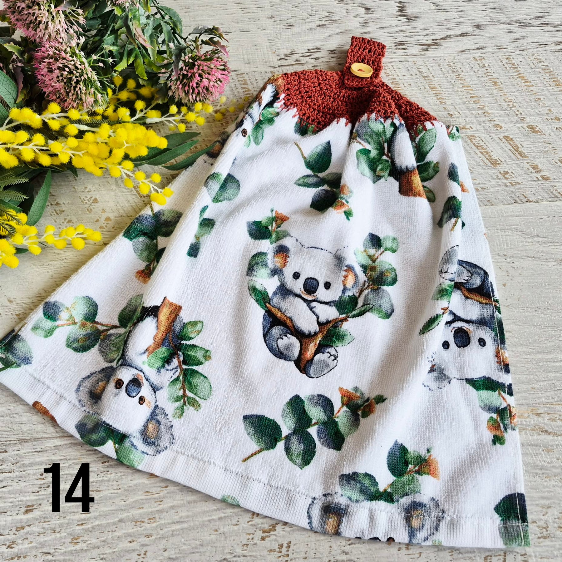 Kitchen Hand Towel | Hanging | Cotton | SINGLE LAYER | 9 Styles - 10-18