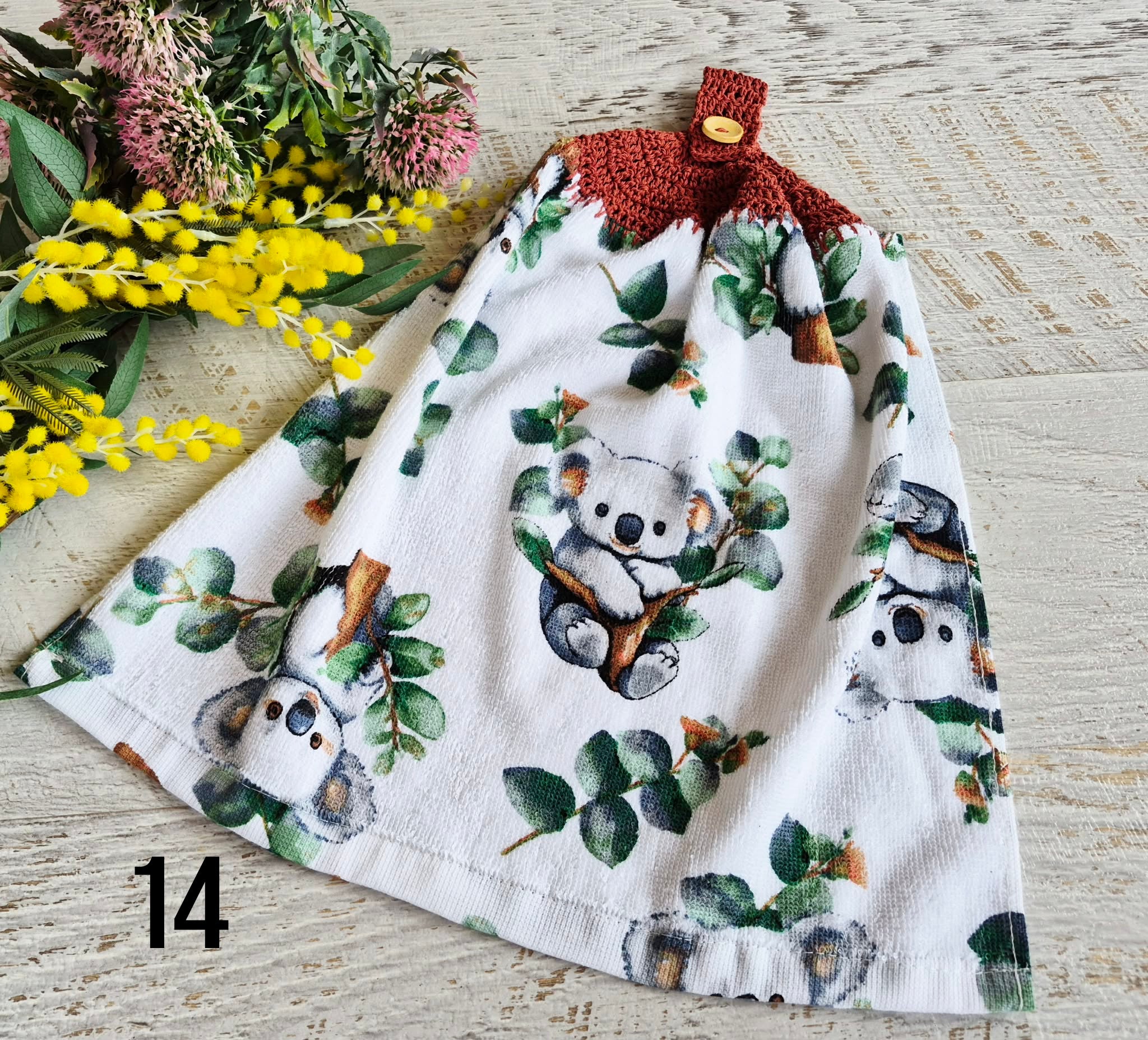 Kitchen Hand Towel | Hanging | Cotton | SINGLE LAYER | 9 Styles - 10-18