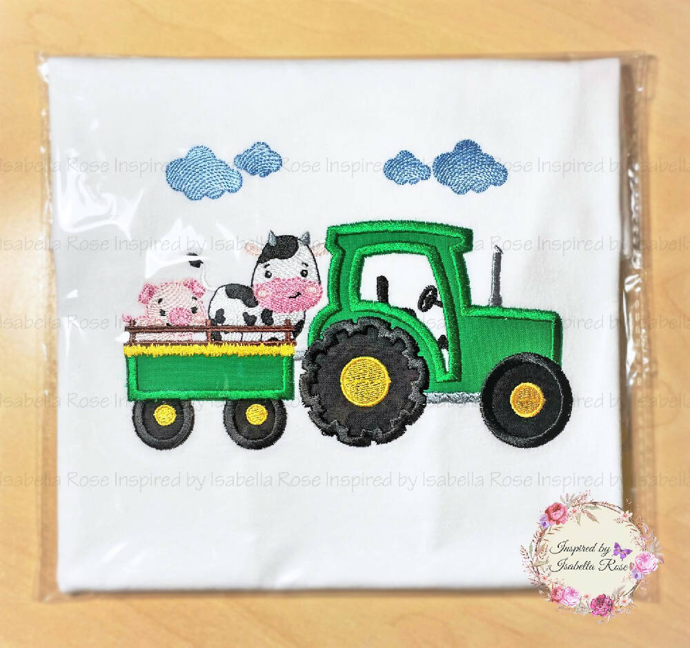 Children's appliquéd shirt, Over 40 designs, Made to order