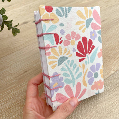 A6 Notebook (Lined) - Cherry Blossom