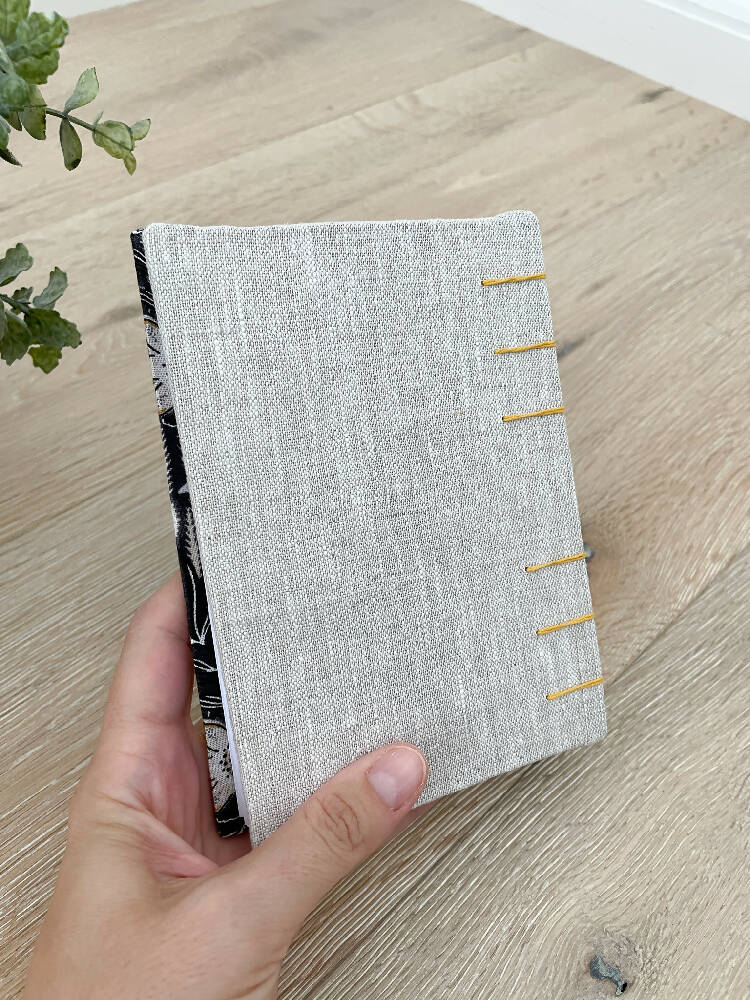 A6 Notebook (Lined) - Mustard