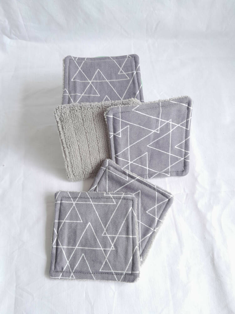Makeup Wipes - reuseable - range of colors available