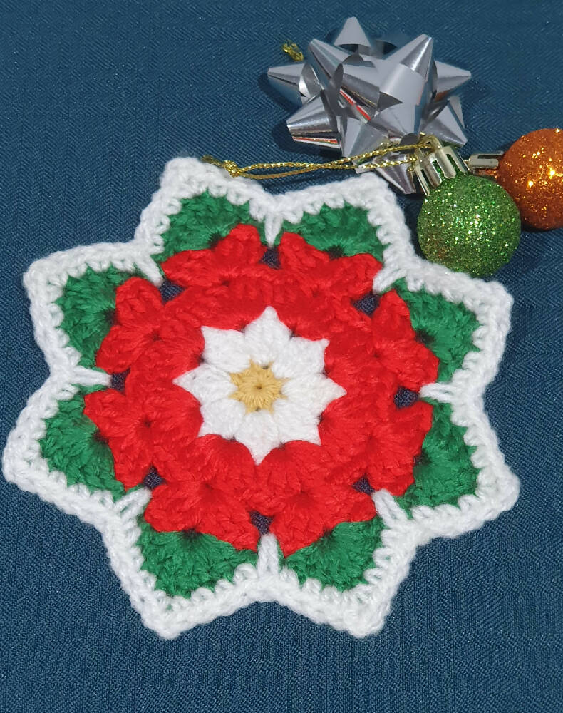 Christmas Coaster, placemat, drink coaster,
