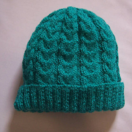 Teal Beanie for Adults