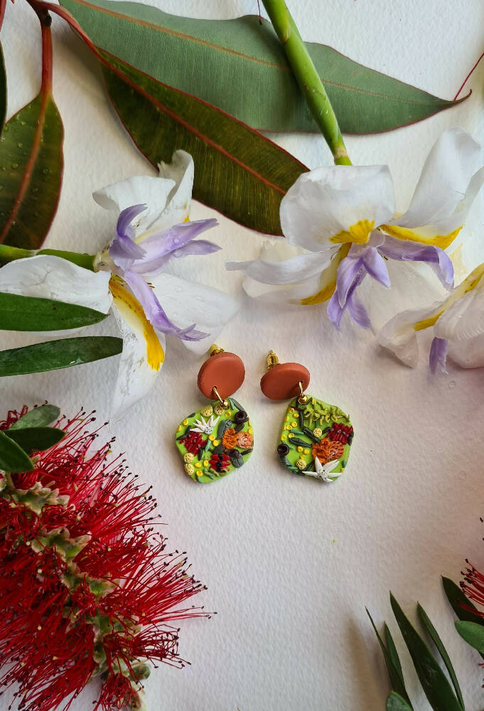 Earrings Aussie Flora