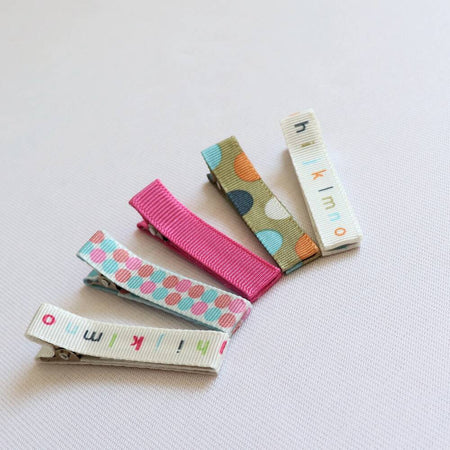 Baby and Girls Hair Clips Set - Alphabet