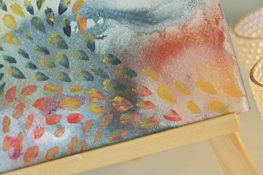 'Surprise Package'| Original abstract acrylic art | A5 size