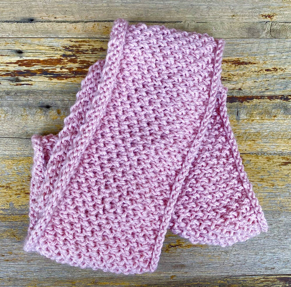 Reversible Scarf Knitting Pattern Infinity Cowl Staceysknitwits 3