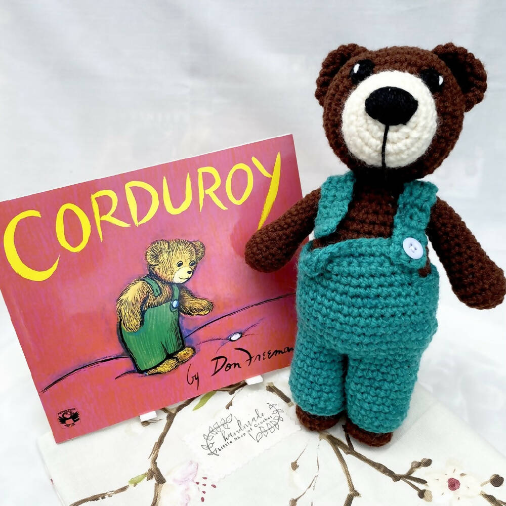 Crochet Bear and Book Story Set